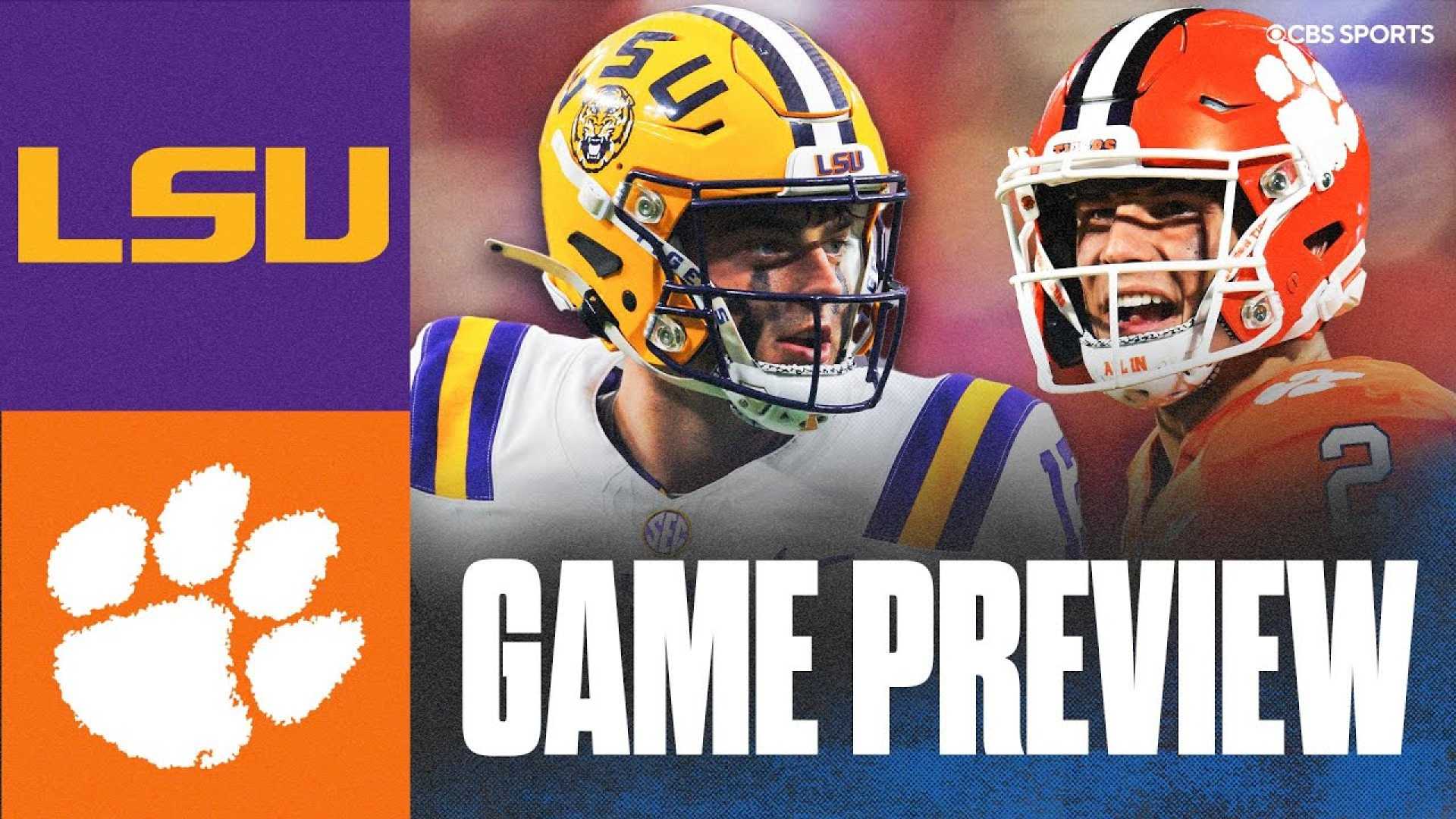 Lsu Vs Clemson College Football Matchup