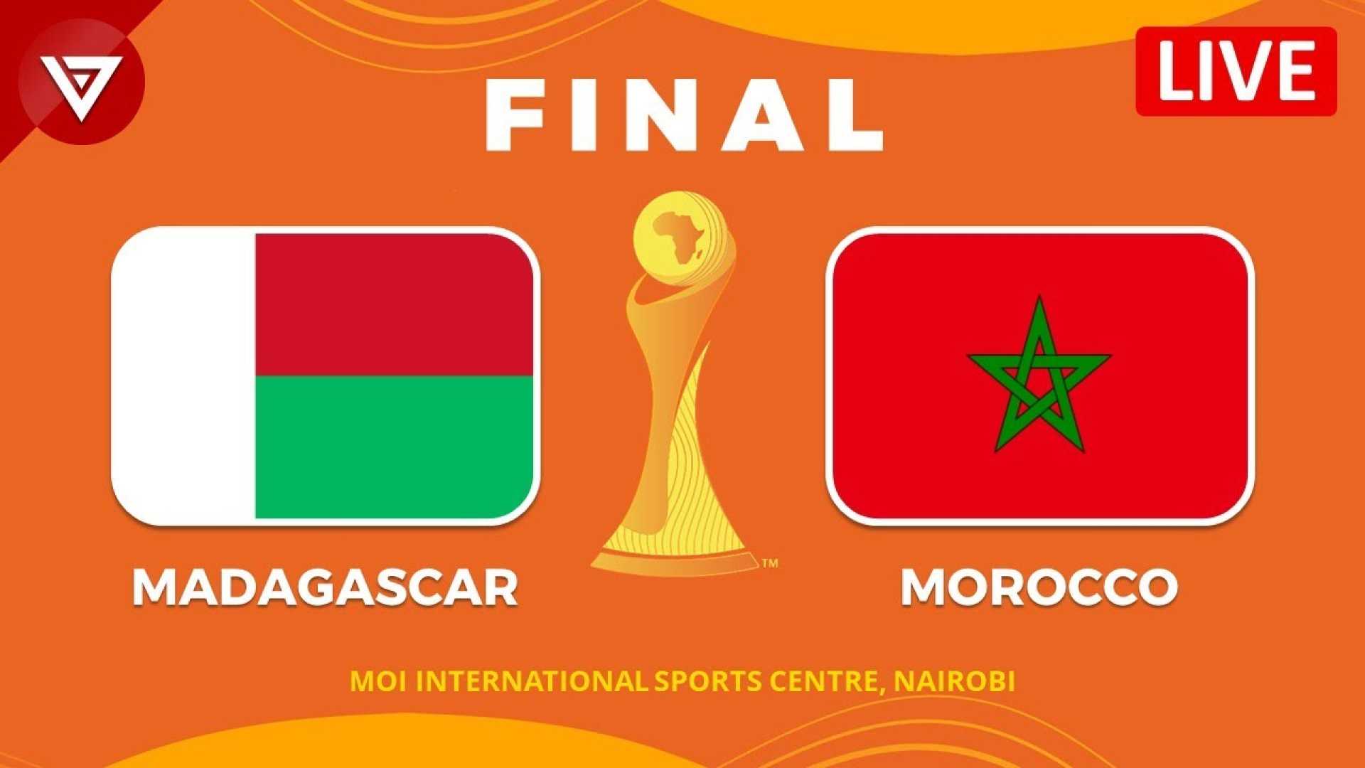 Madagascar Vs Morocco Football Final