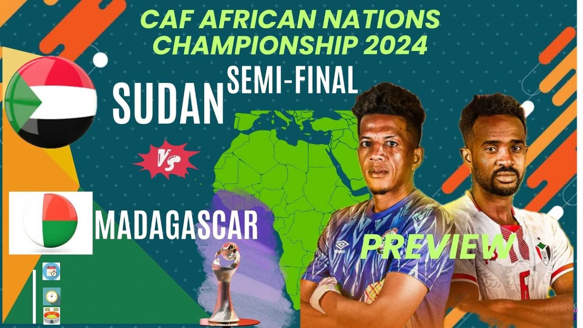 Madagascar Vs Sudan Chan 2024