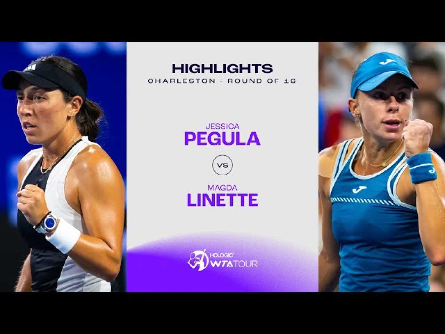 Magda Linette Jessica Pegula Tennis Match
