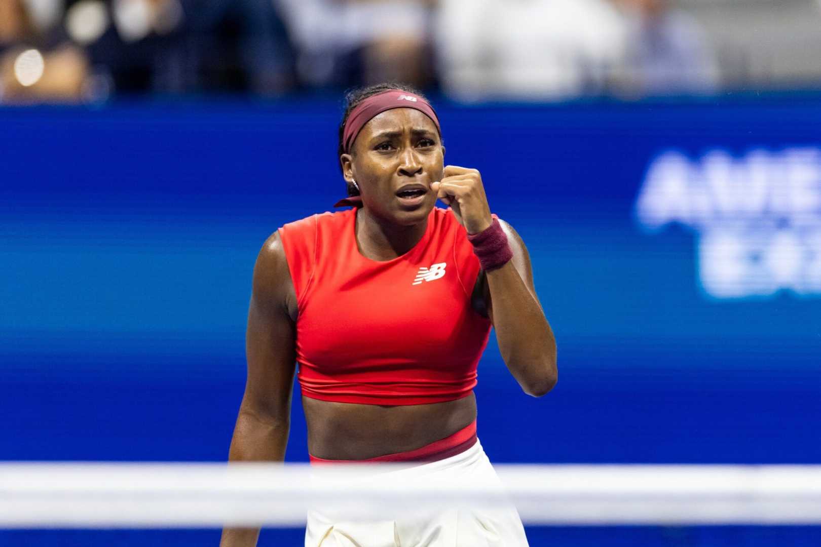 Magdalena Fręch Coco Gauff Us Open