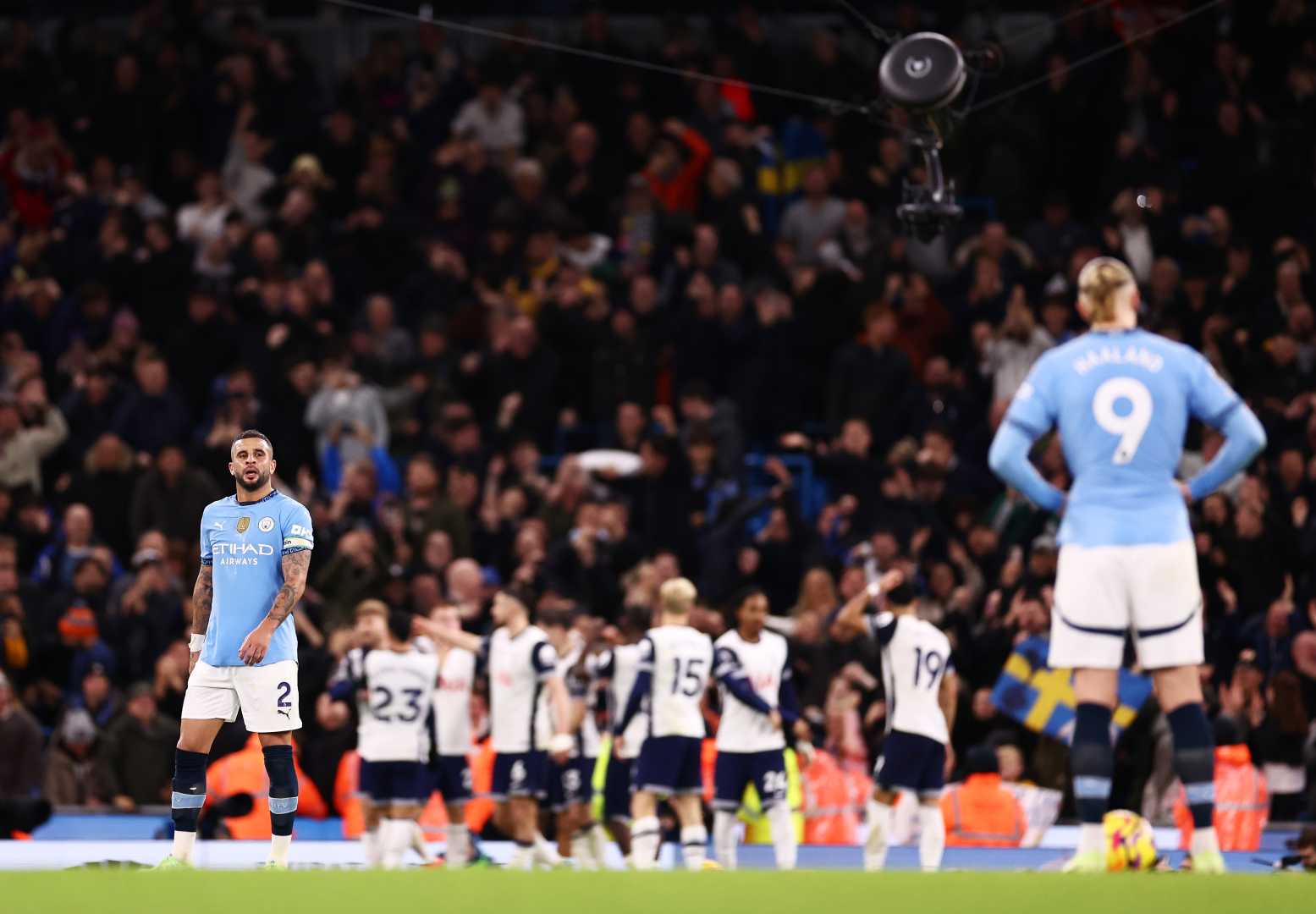 Manchester City Tottenham Premier League Match