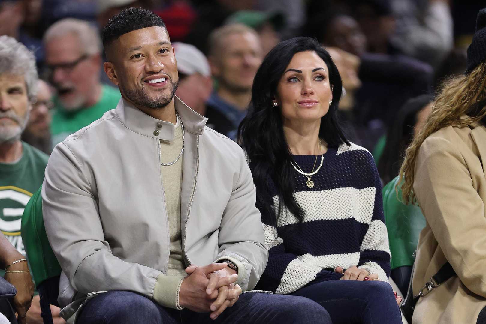 Marcus Freeman Notre Dame Coach And Wife Joanna