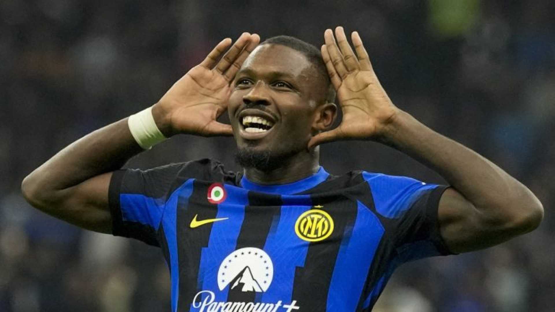 Marcus Thuram Inter Milan Soccer