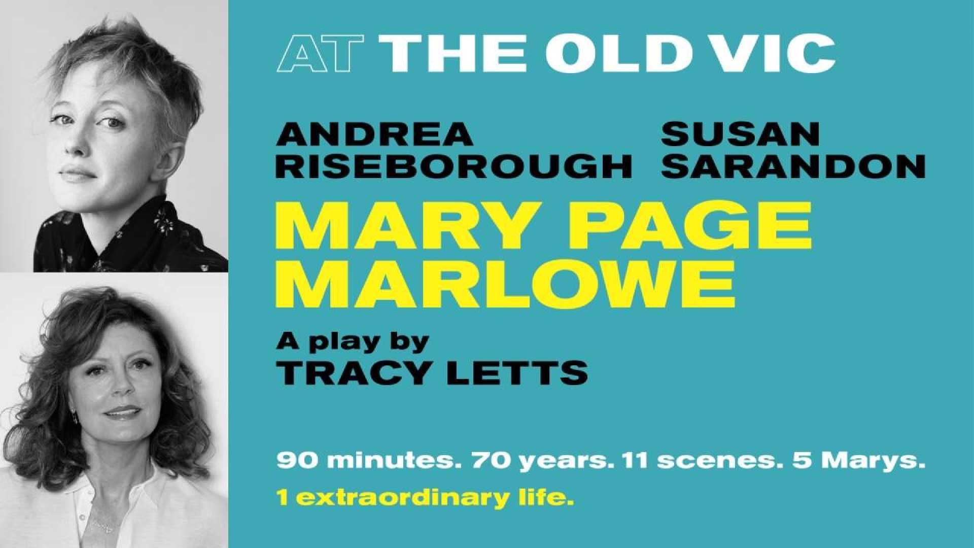 Mary Page Marlowe Old Vic Premiere