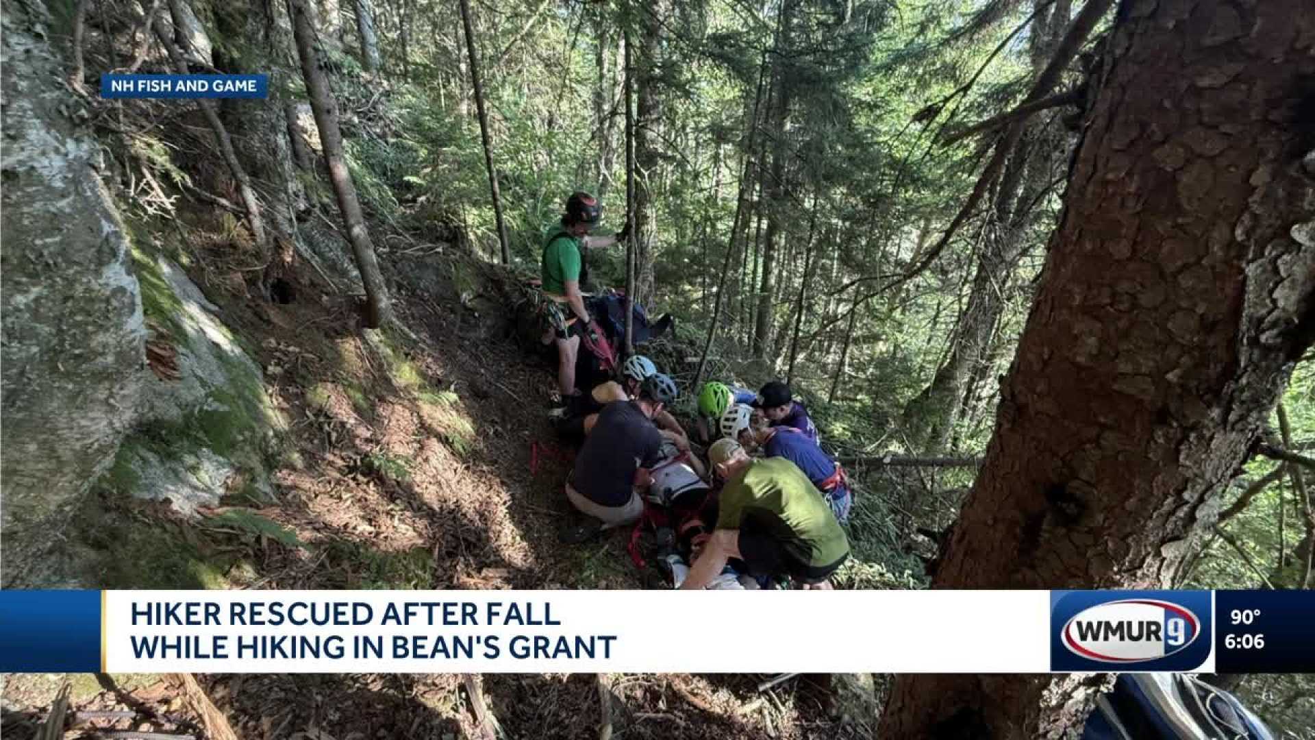 Massachusetts Hiker Mount Pierce Rescue