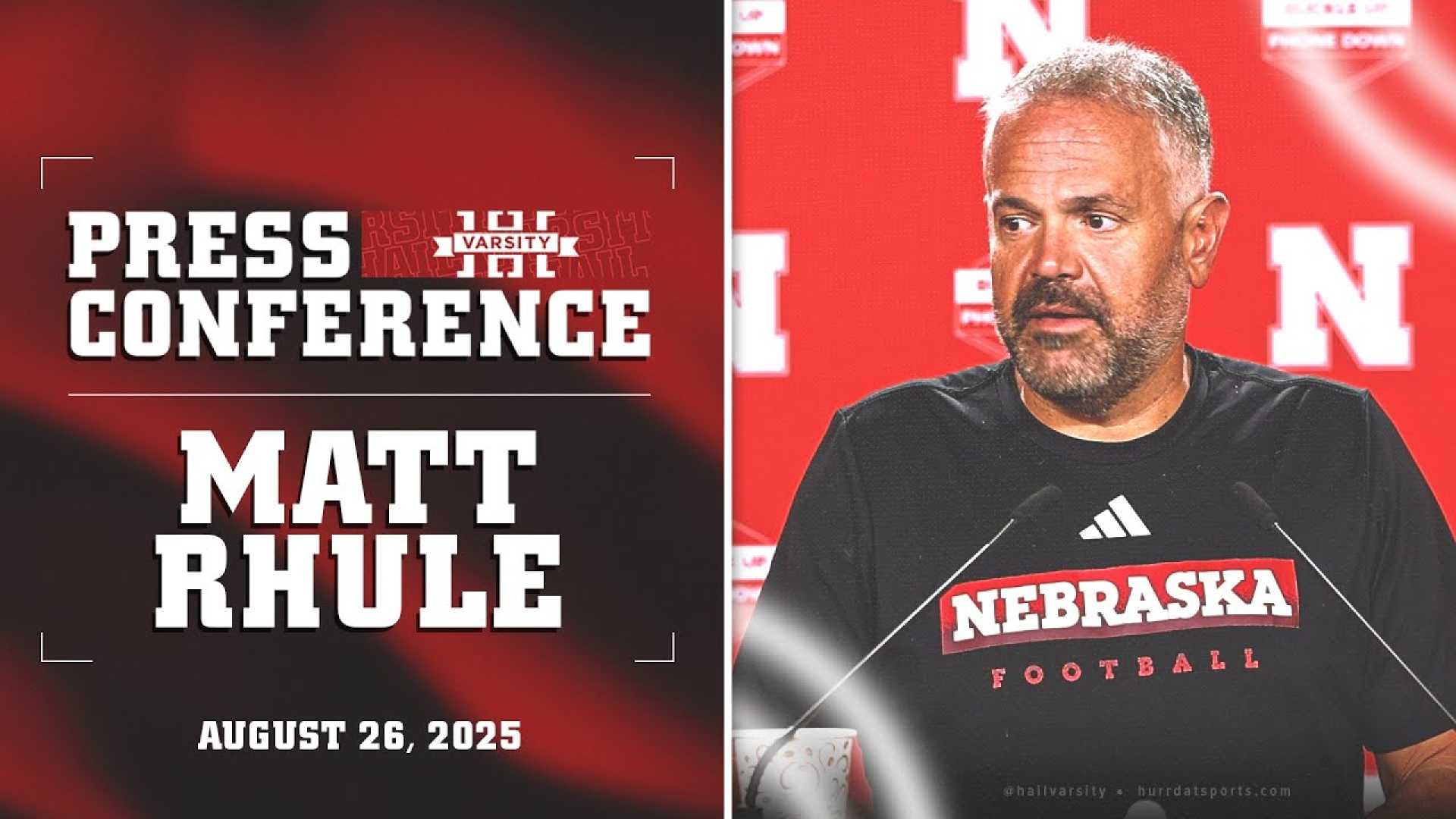 Matt Rhule Nebraska Football 2025