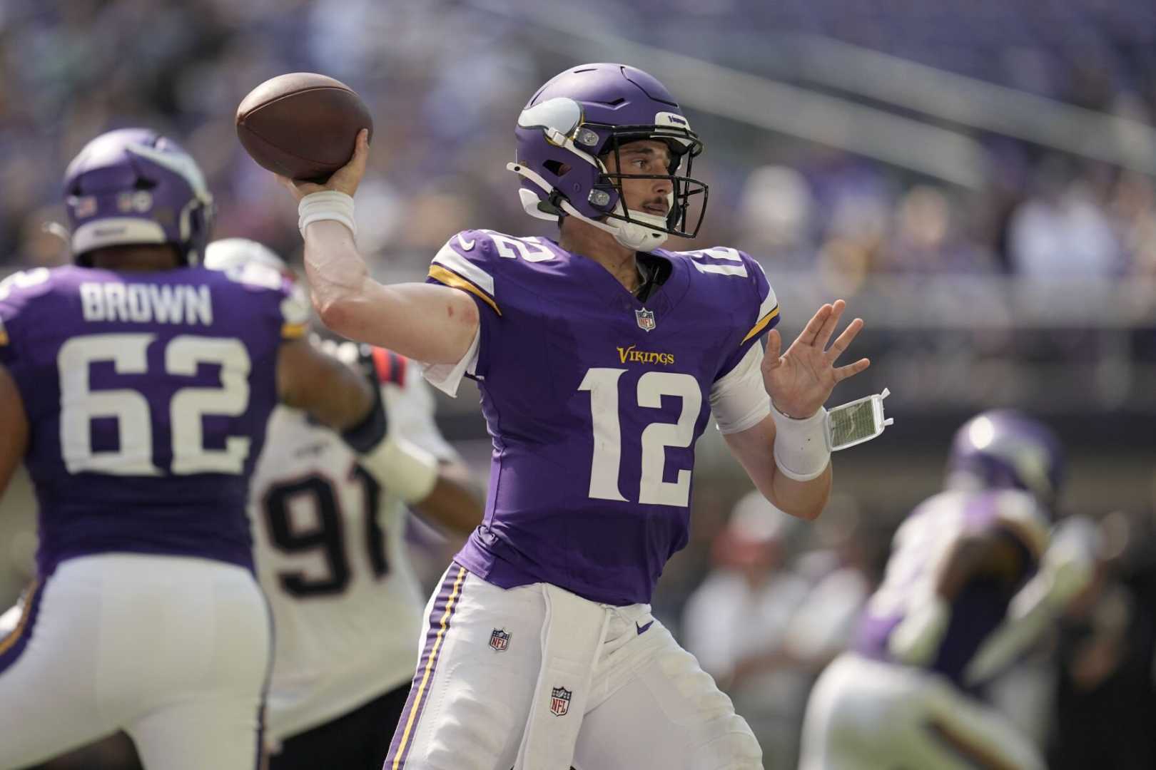 Max Brosmer Minnesota Vikings Quarterback