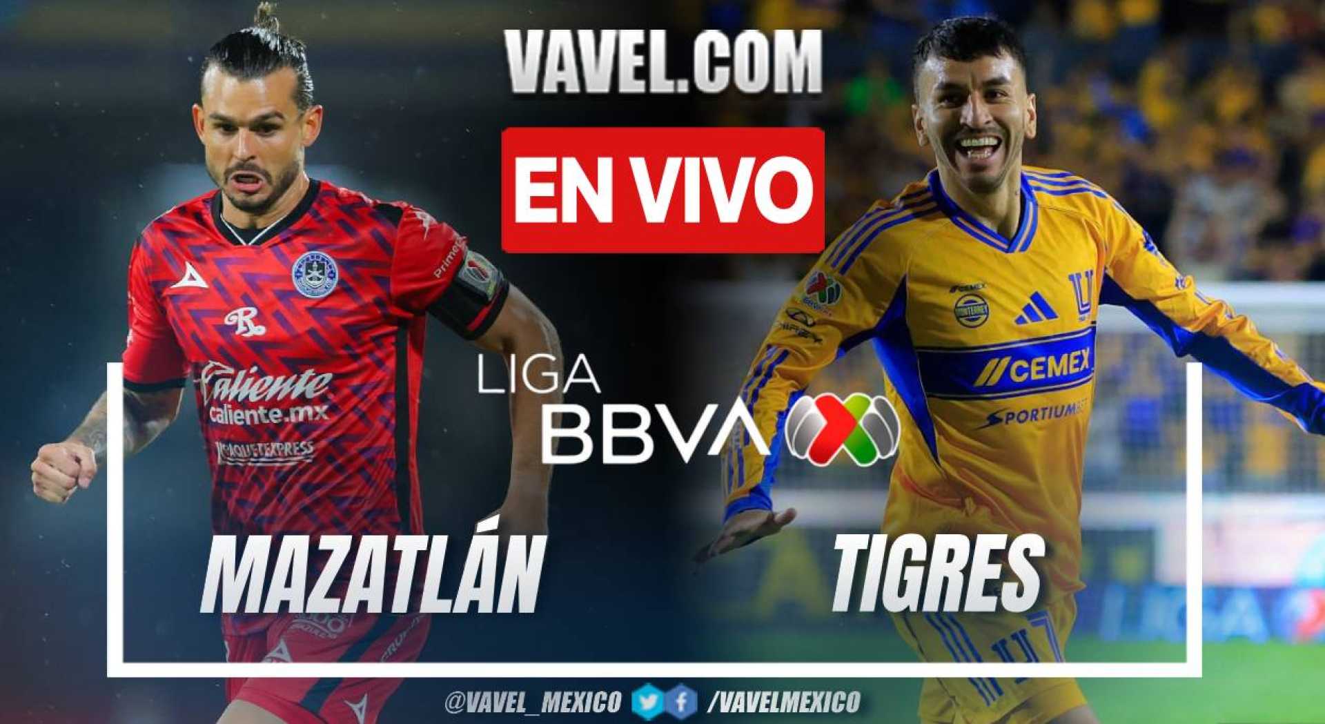 Mazatlán Vs Tigres Liga Mx Match