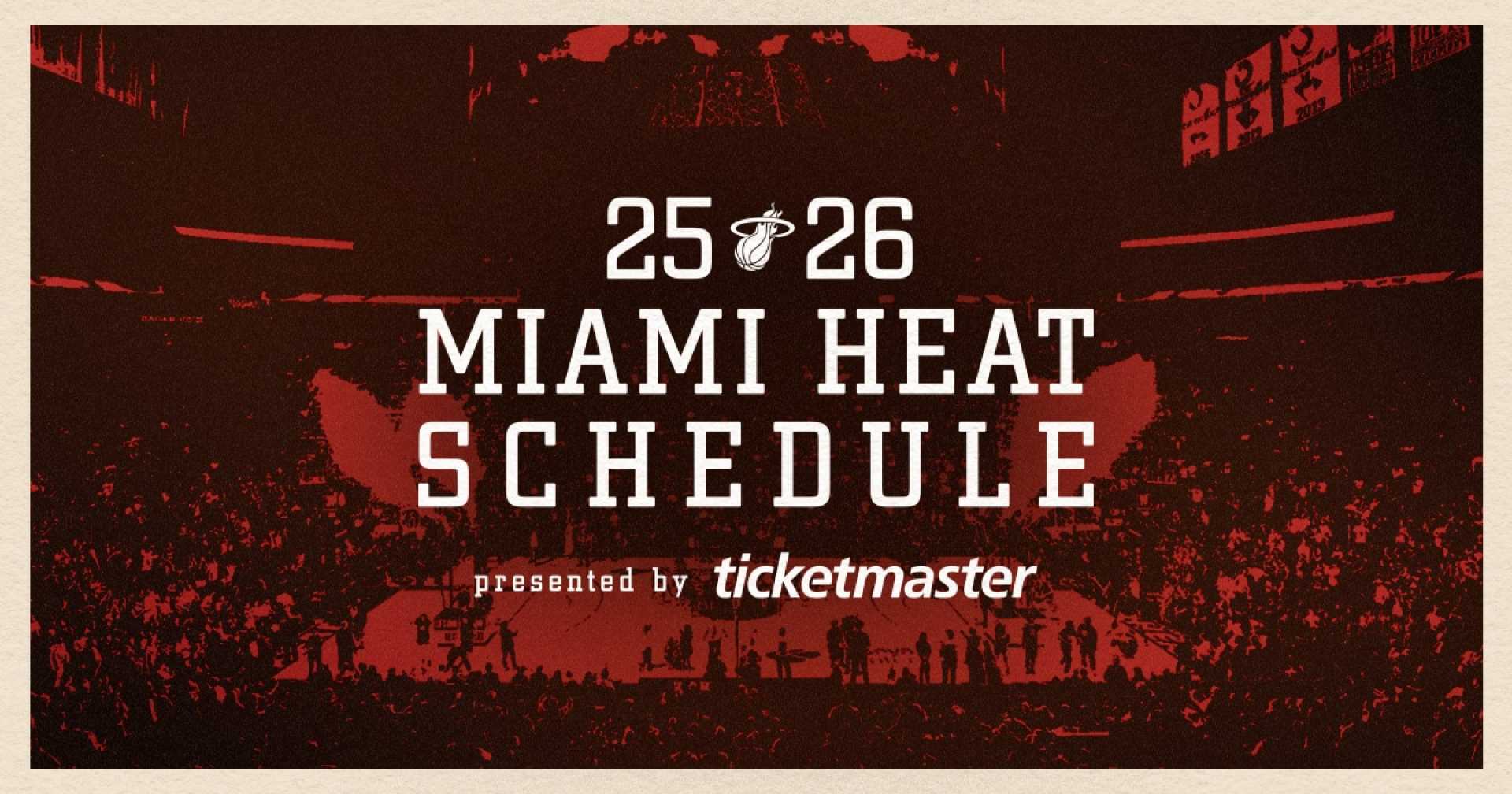 Miami Heat 2025 26 Schedule Release