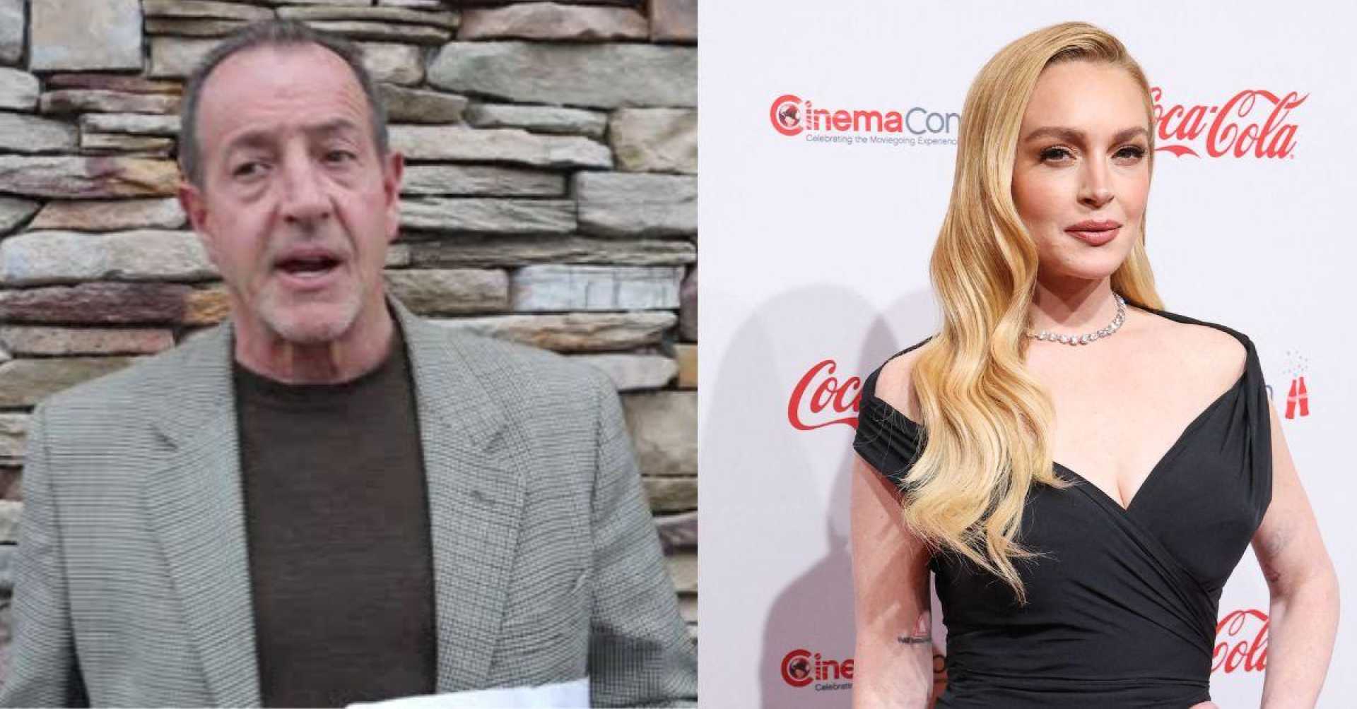 Michael Lohan Lindsay Lohan Premiere