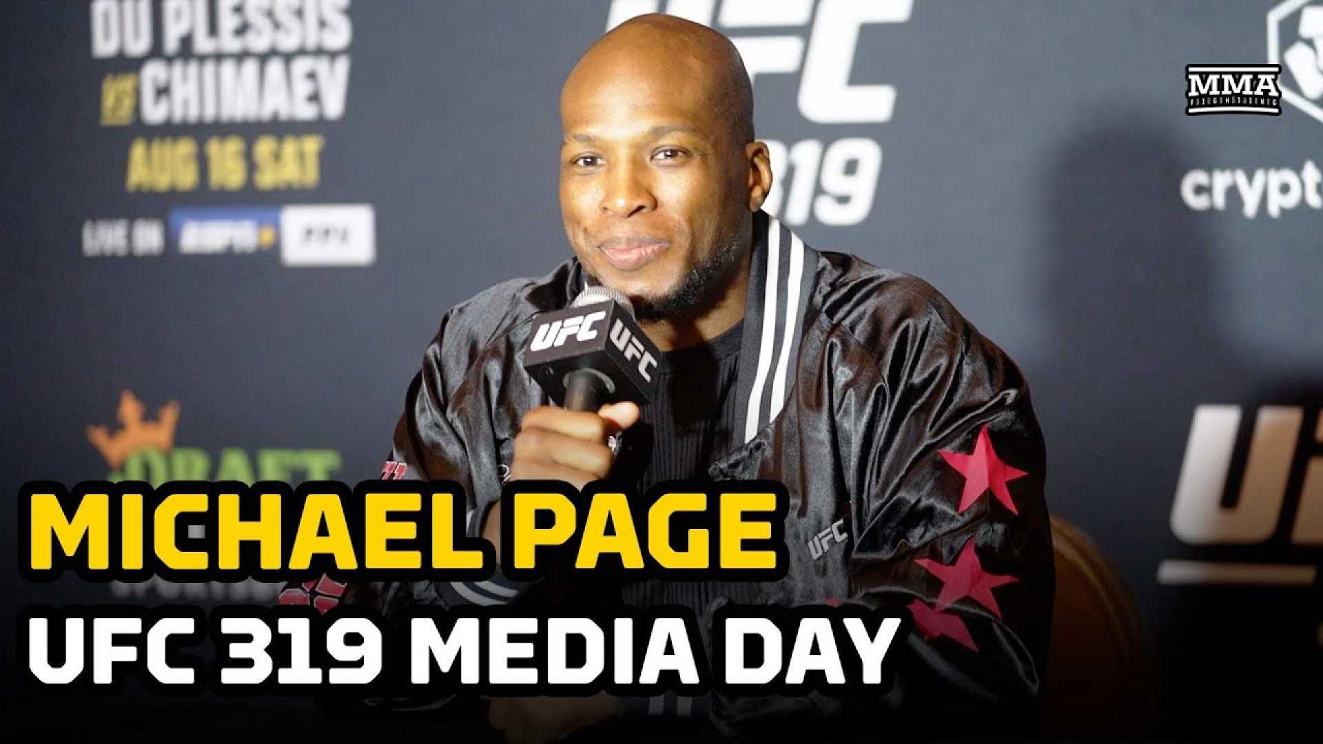 Michael Page Mma Fight Interview