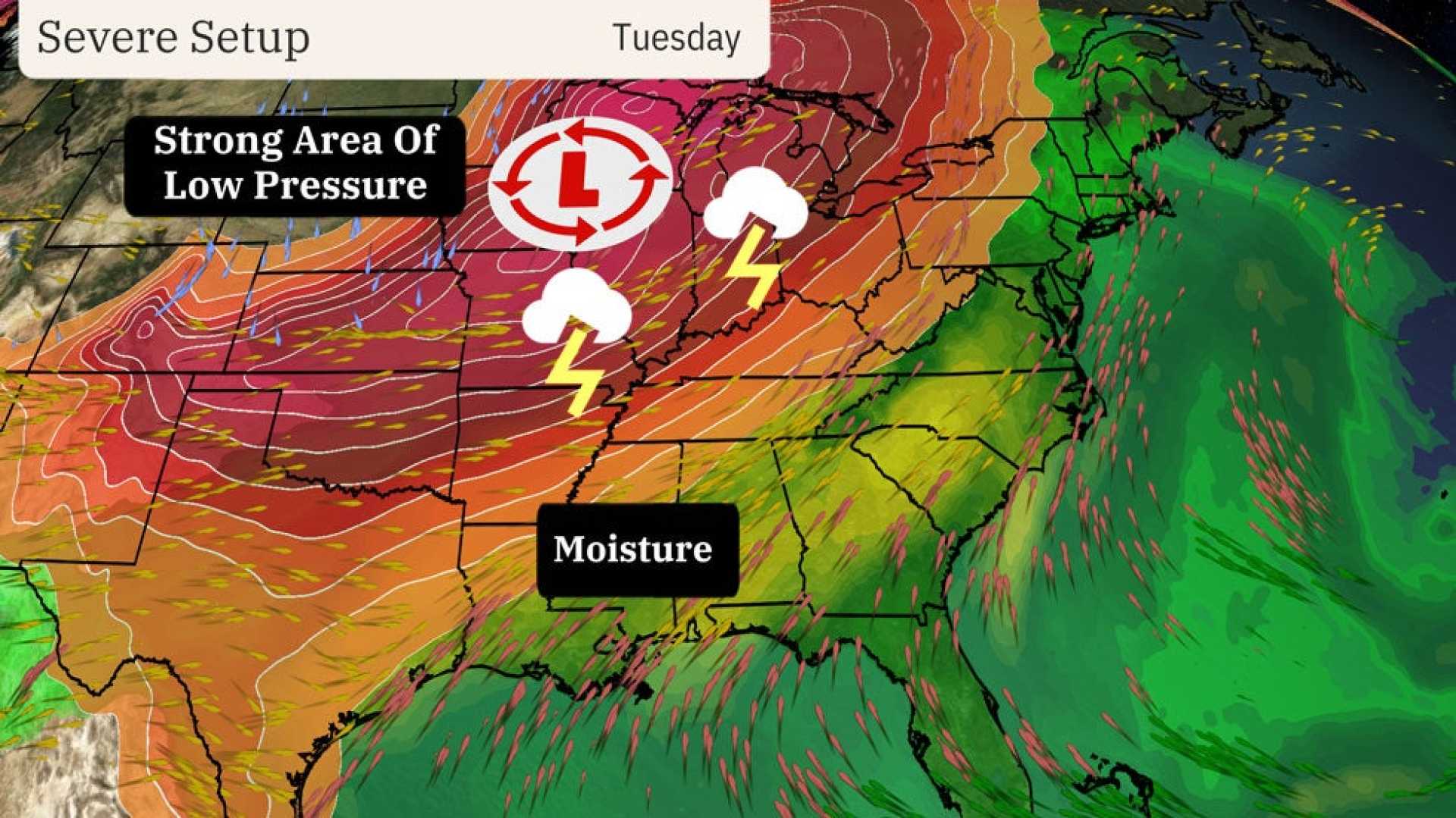 Midwest Severe Thunderstorms Forecast