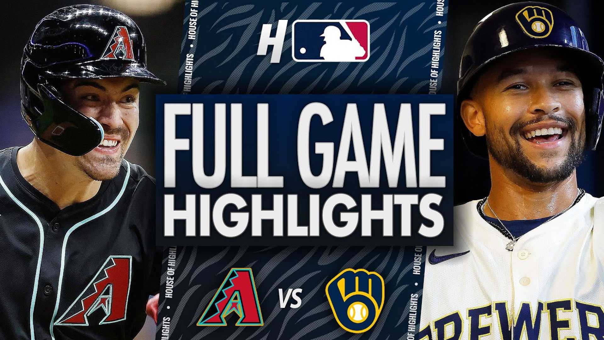Milwaukee Brewers Diamondbacks Highlights