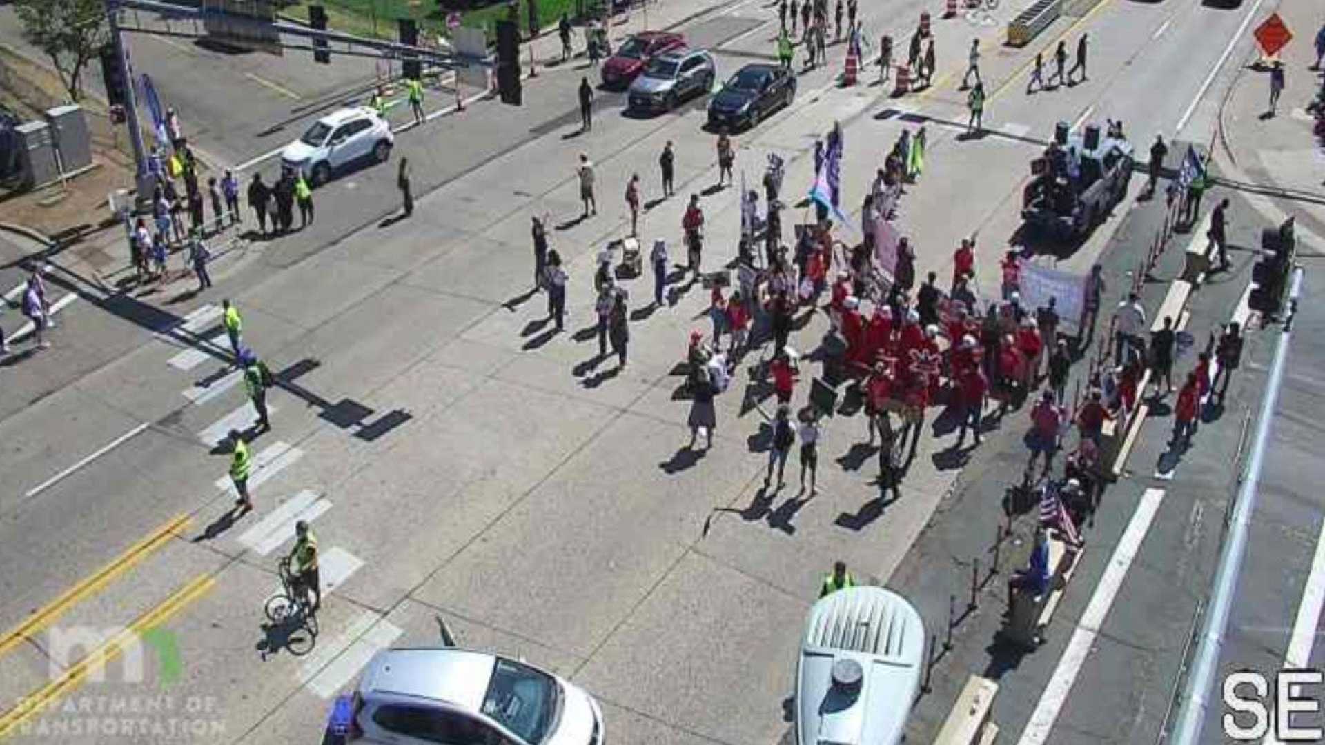 Minnesota State Fair Protest Demonstration