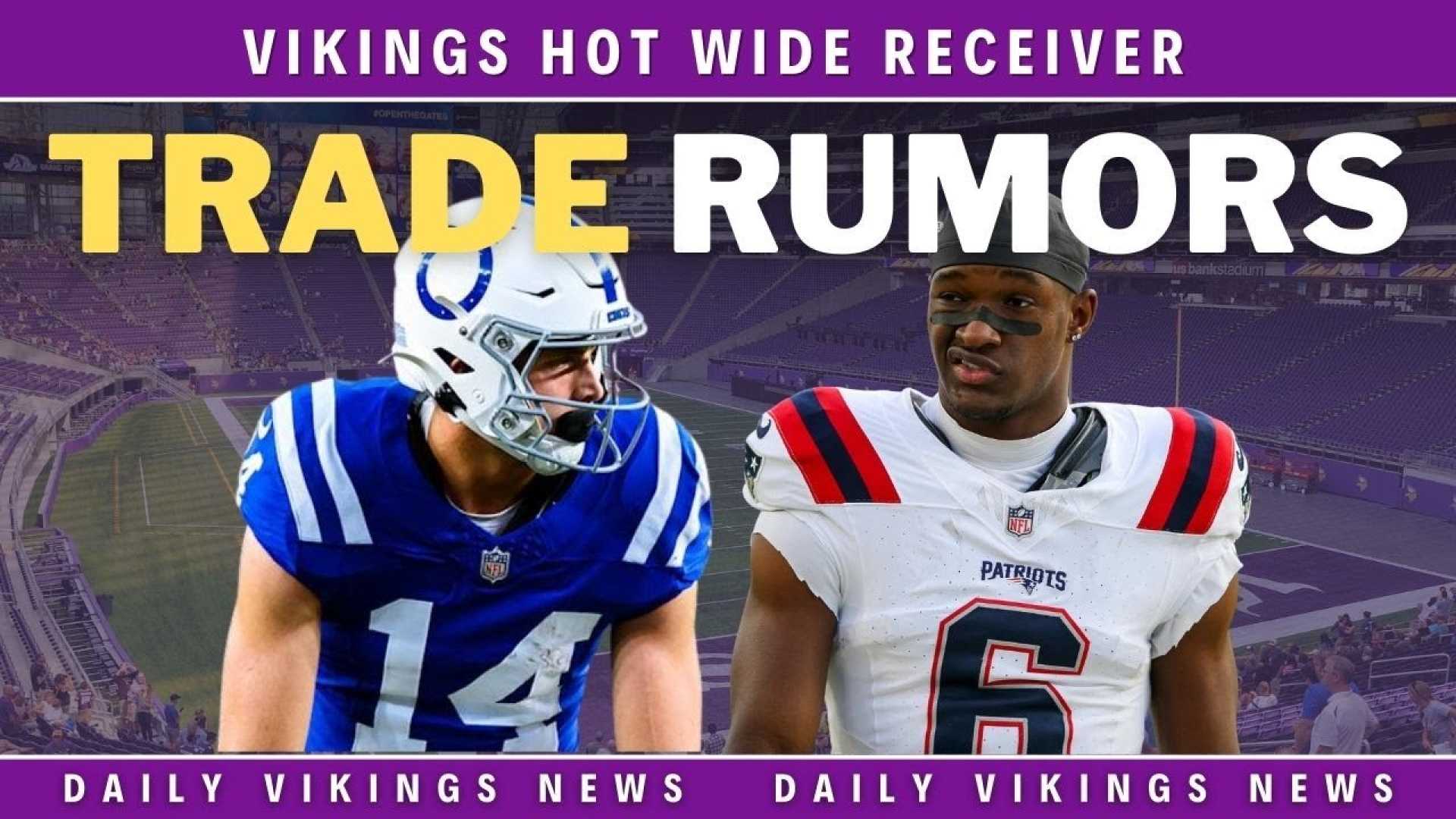 Minnesota Vikings Receiver Trade Rumors