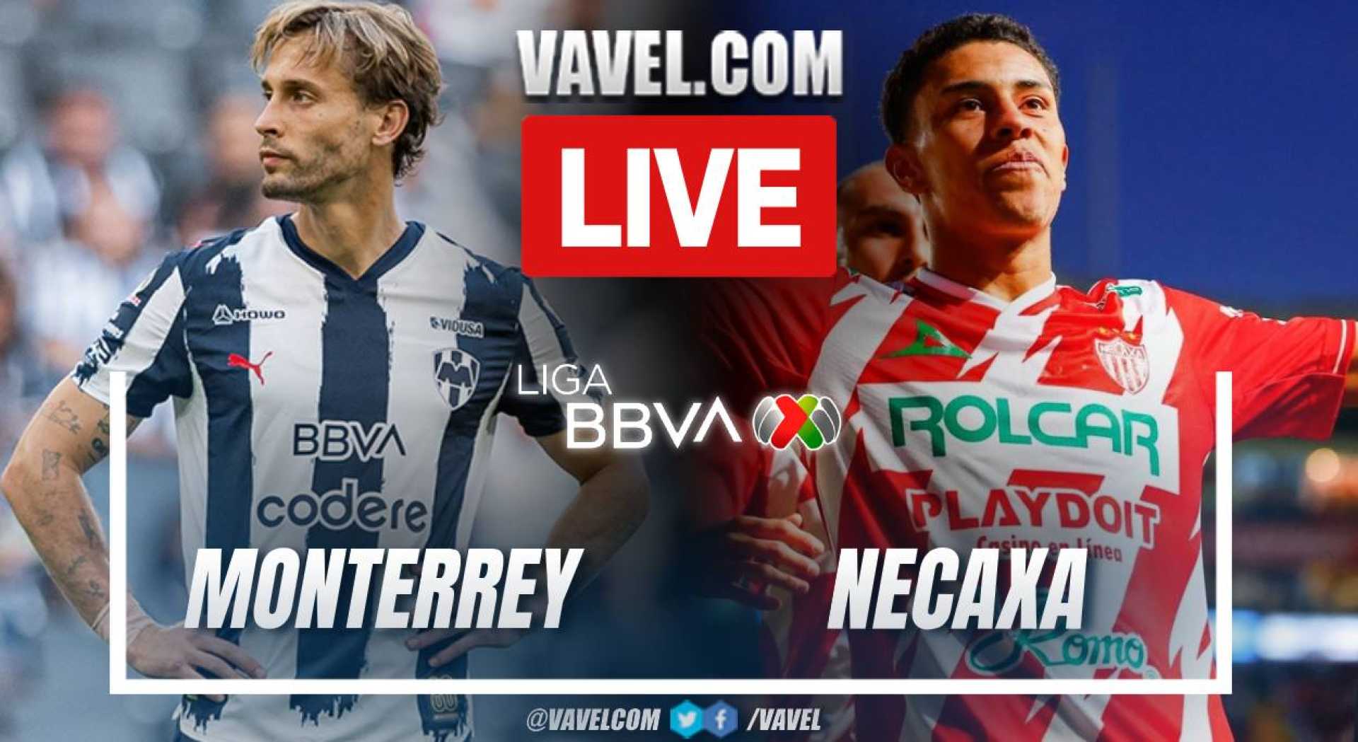 Monterrey Vs Necaxa Liga Mx 2025