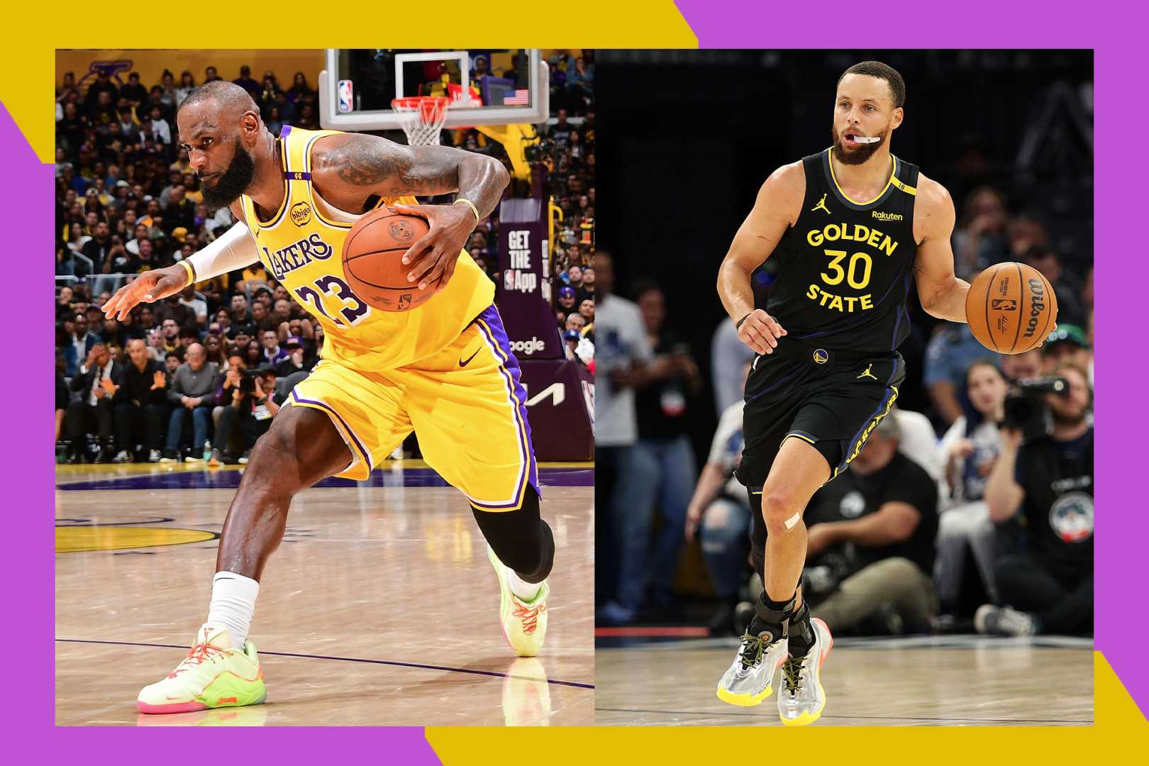Nba Season Opener 2025 Lebron James Stephen Curry