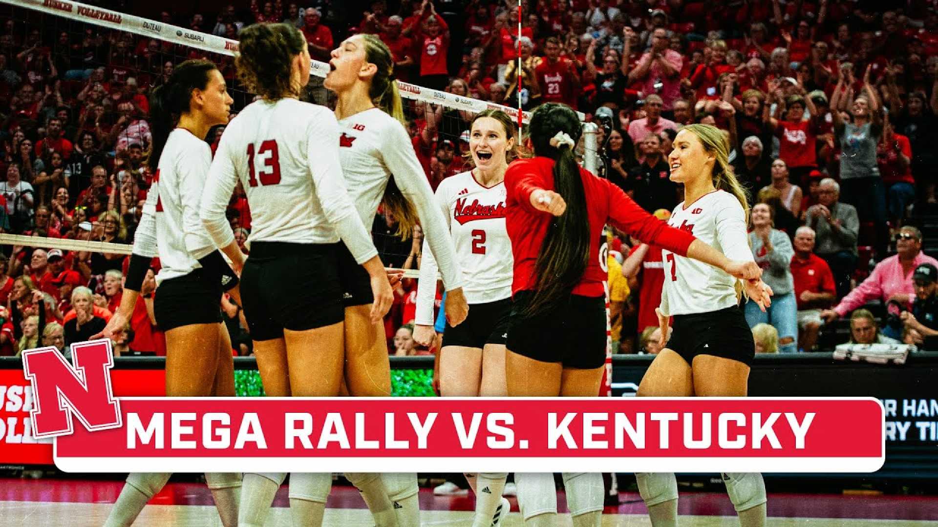 Nebraska Kentucky Volleyball Match
