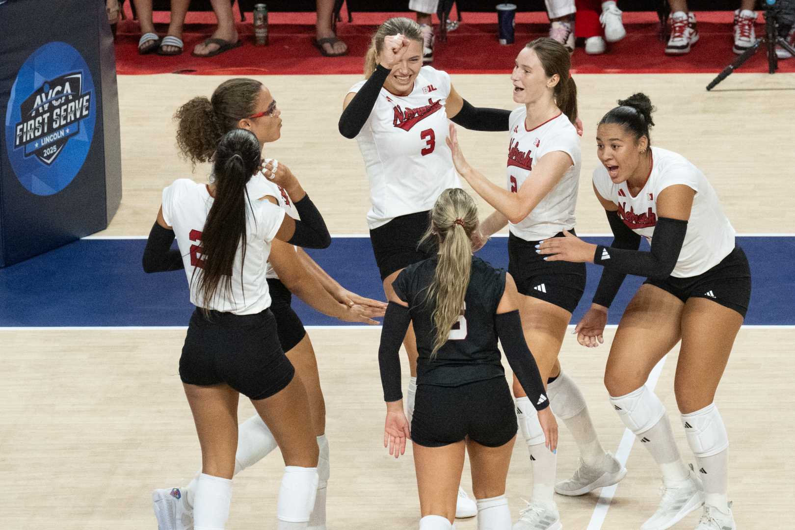 Nebraska Volleyball Team In Nashville 2025