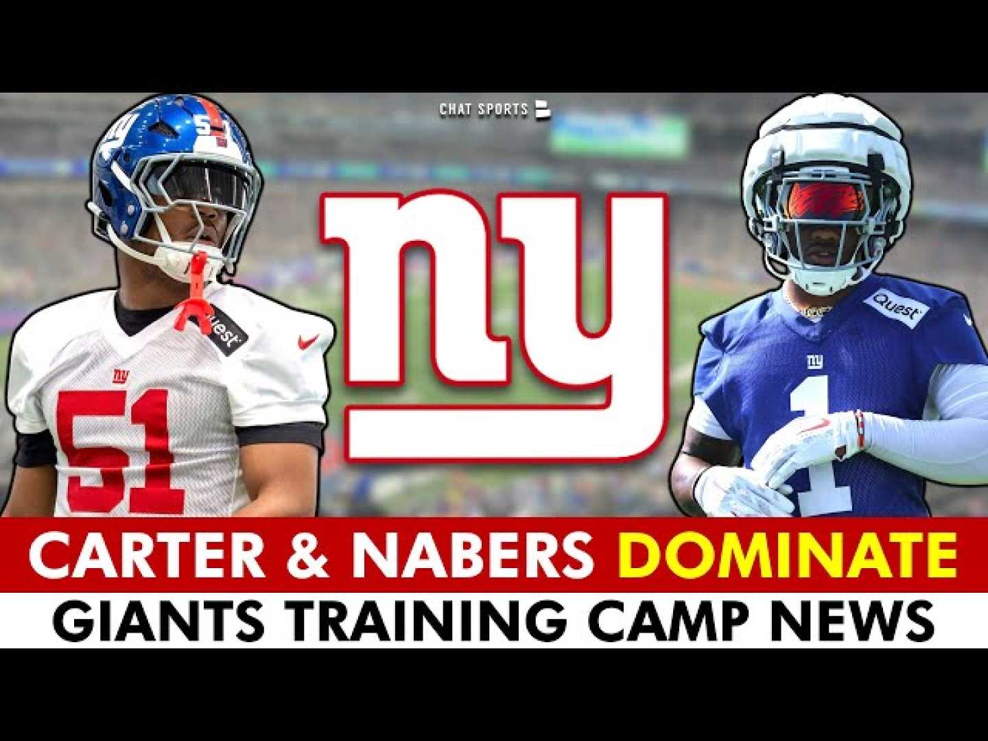 New York Giants Training Camp News