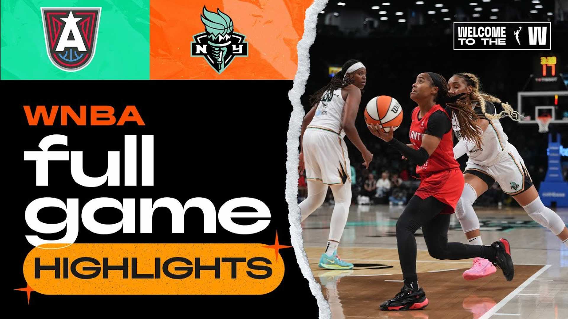 New York Liberty Atlanta Dream Wnba Game