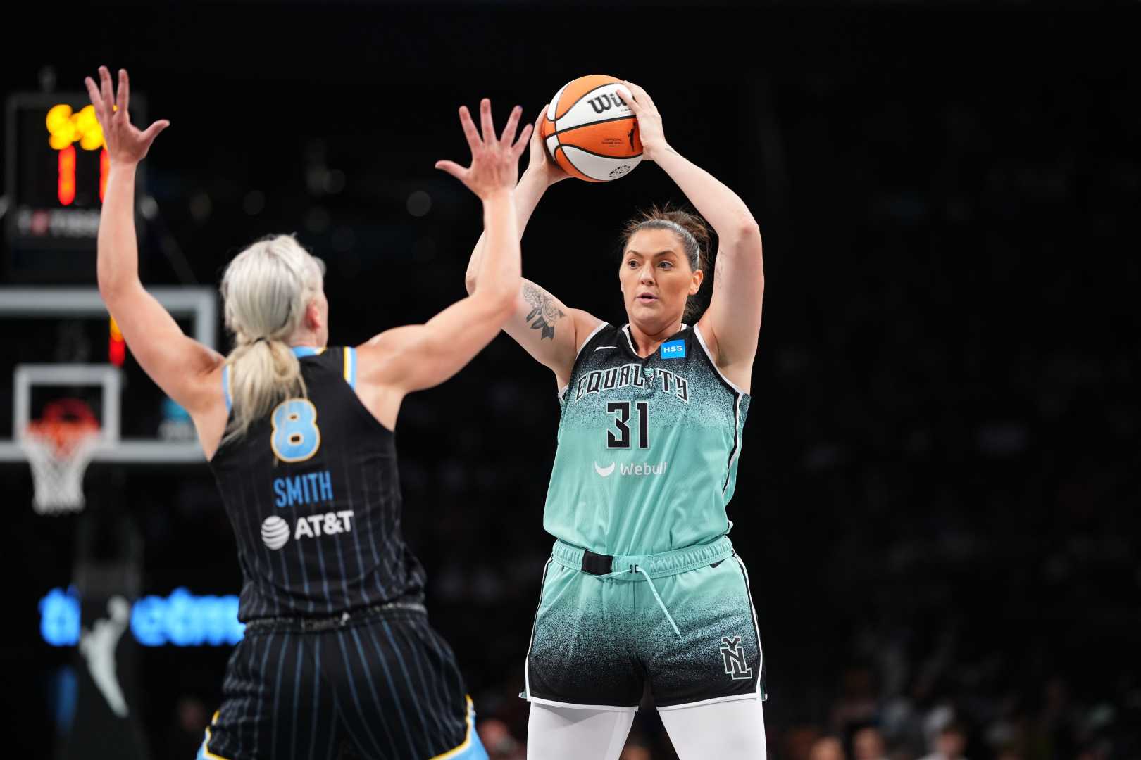 New York Liberty Vs Chicago Sky Wnba Game