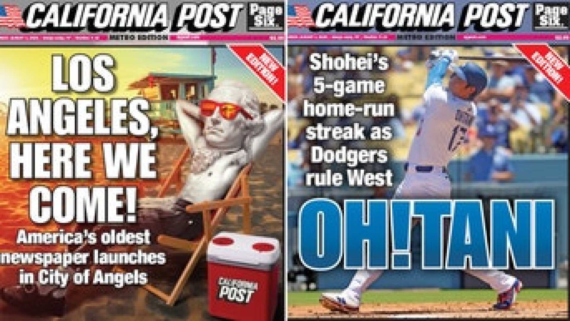 New York Post California Publication Launch
