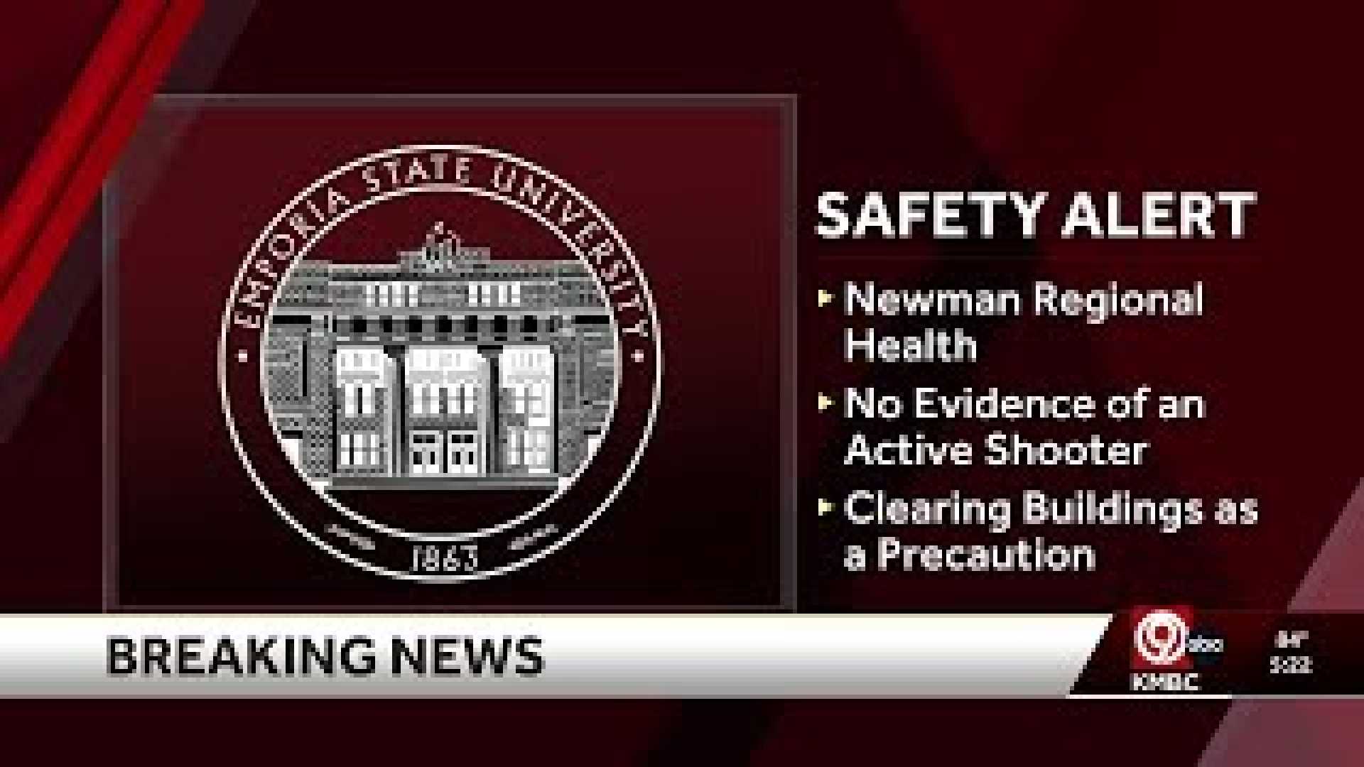 Newman Regional Health Active Shooter Alarm
