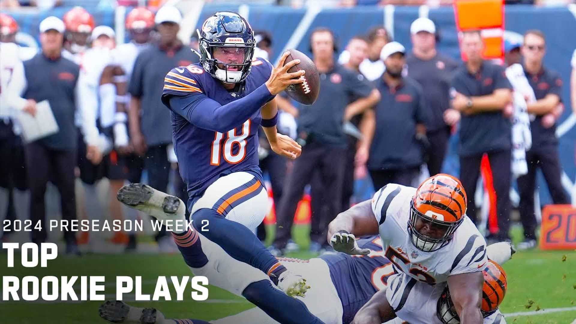Nfl Preseason 2024 Rookies Performance Highlights