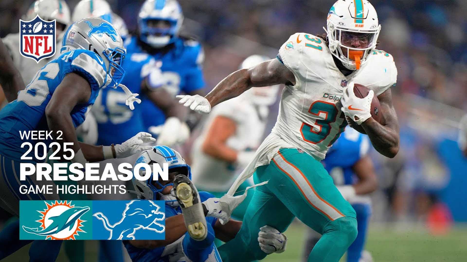 Nfl Preseason Highlights 2025