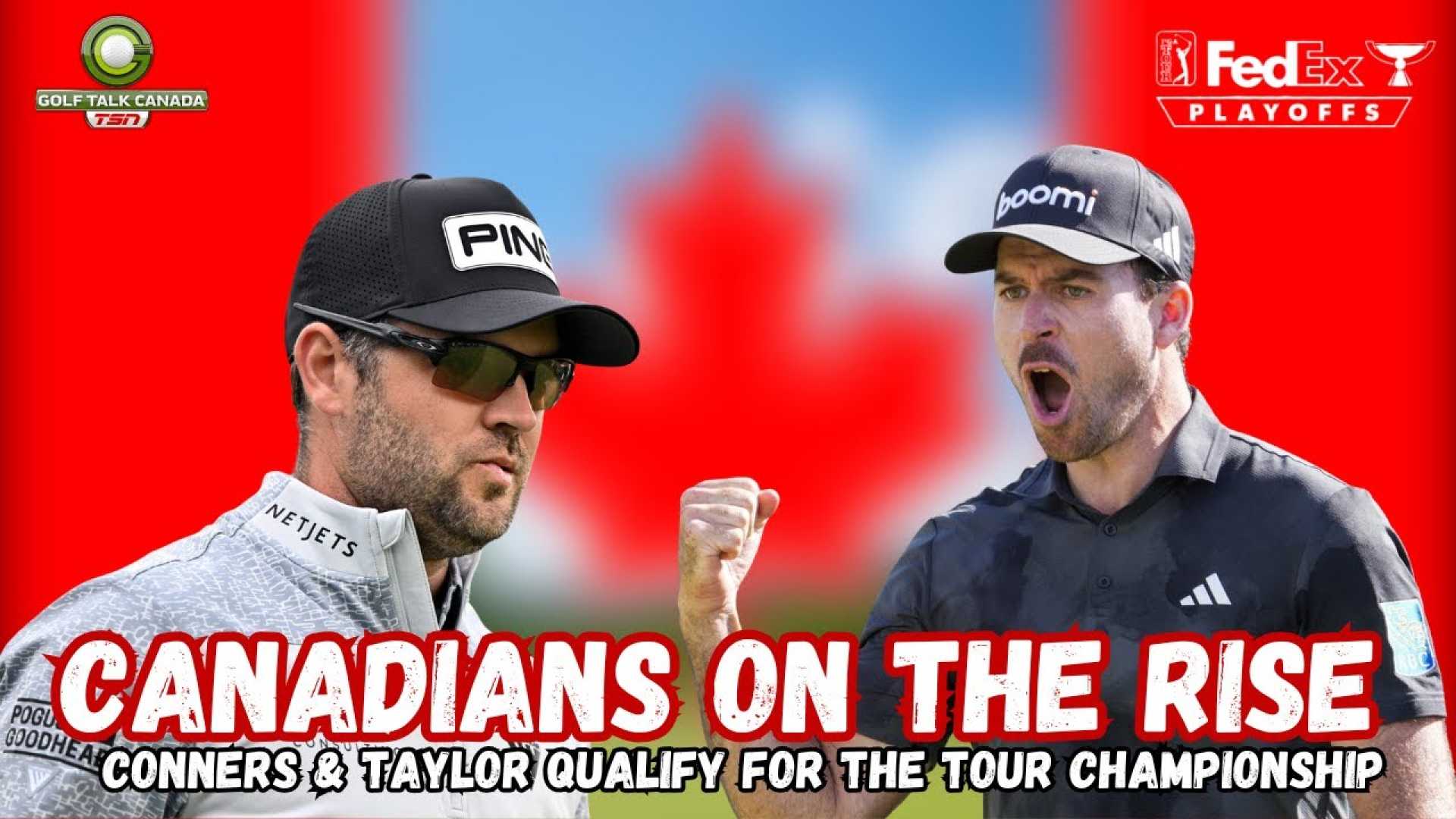 Nick Taylor Corey Conners Golf Tour Championship