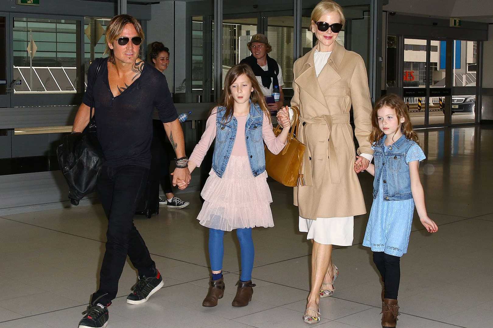 Nicole Kidman Casual Airport Appearance