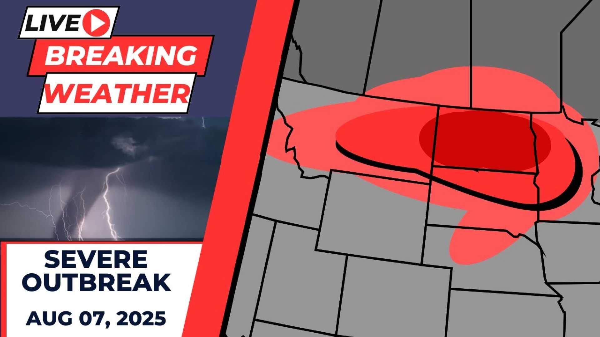 Northern Plains Severe Storms August 2025