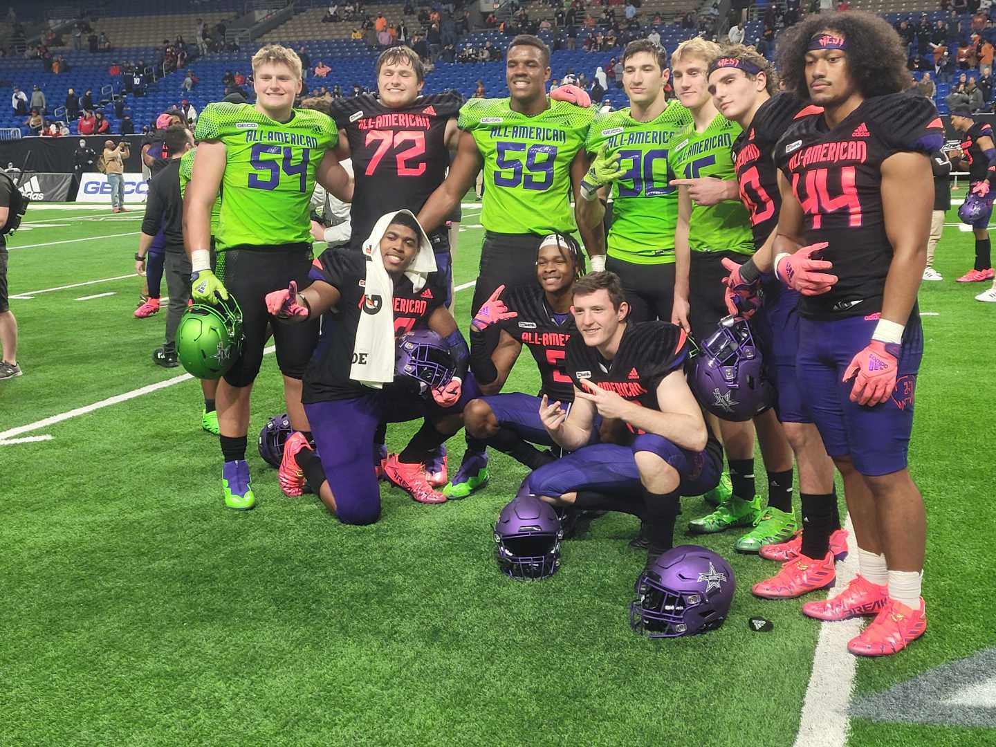 Notre Dame Football Commits All Americans