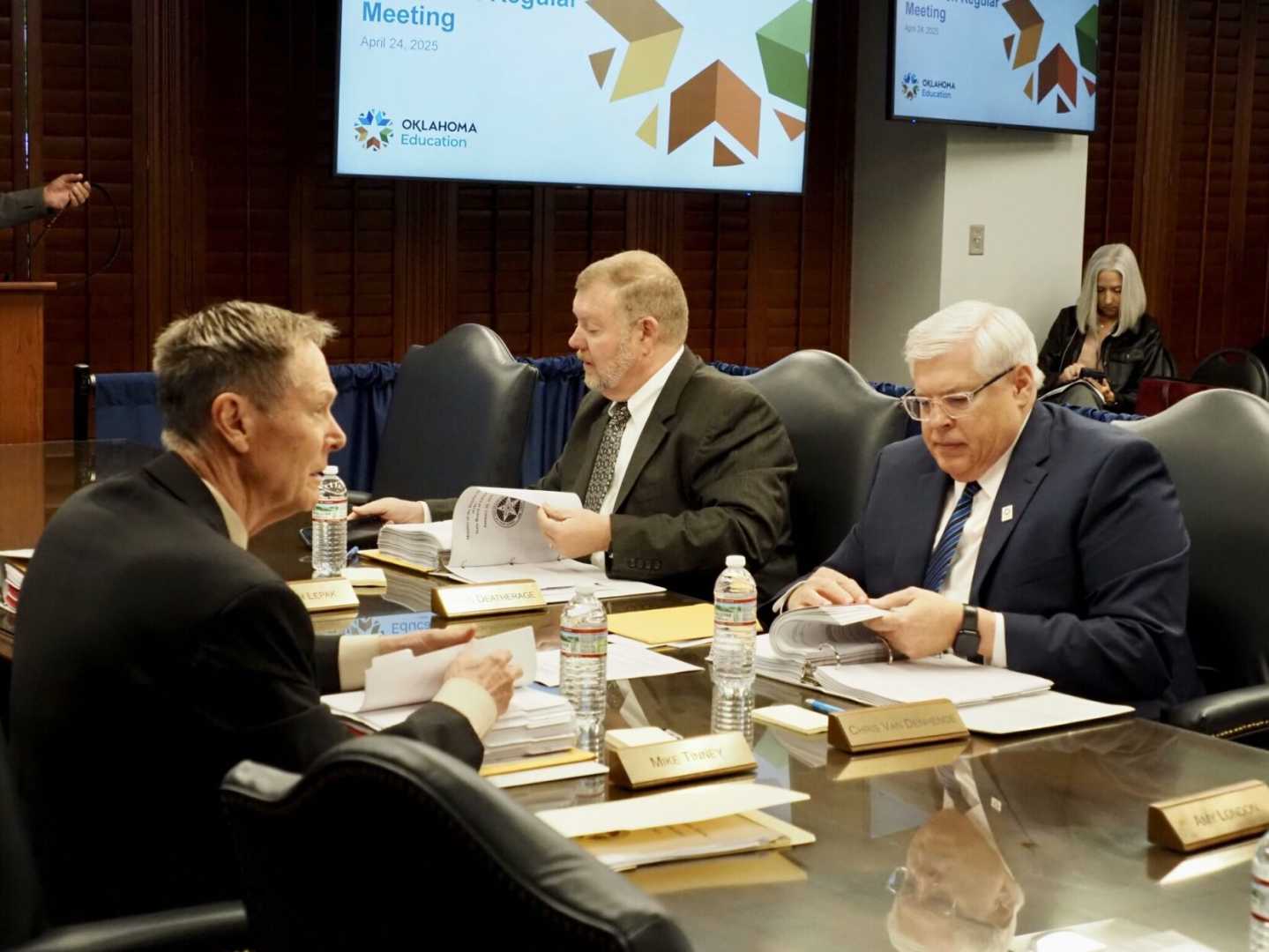 Oklahoma State Board Of Education Meeting