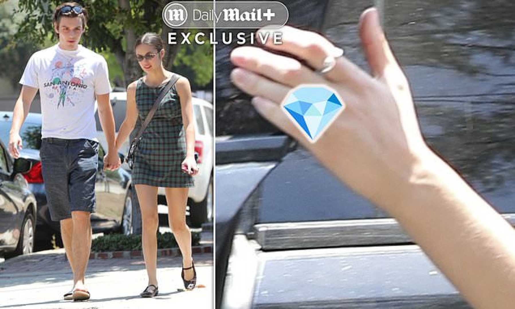 Olivia Rodrigo Louis Partridge Engagement Ring