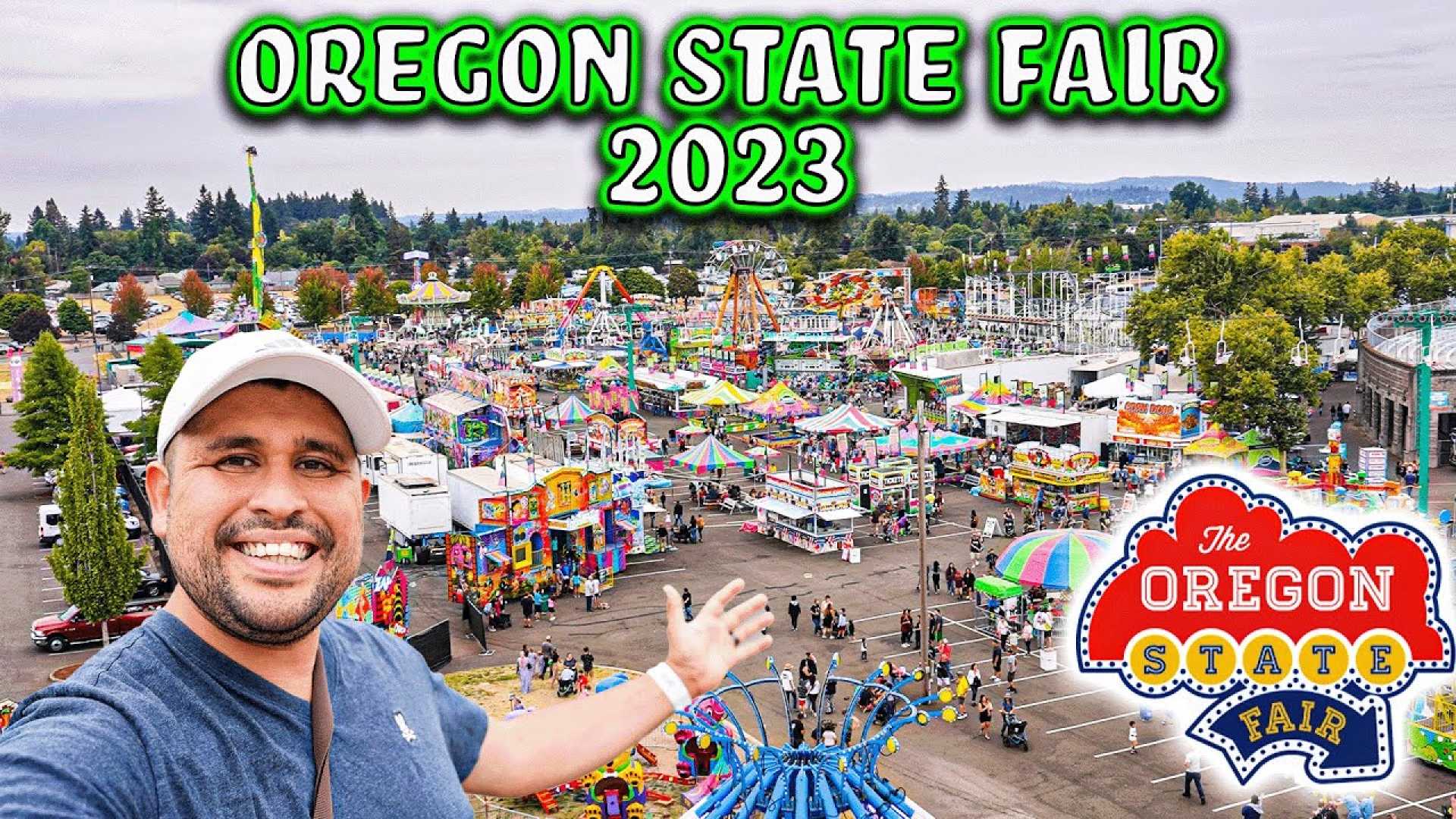 Oregon State Fair Rides And Food