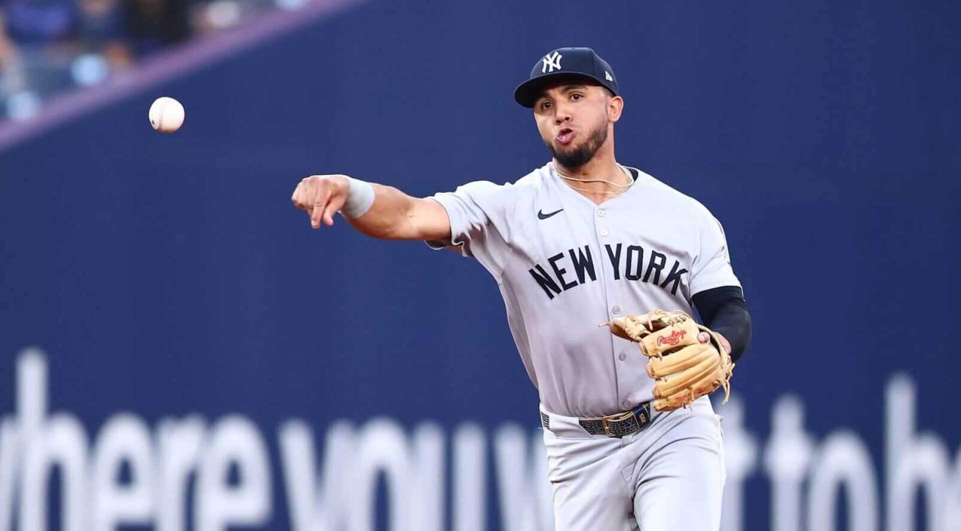 Oswald Peraza New York Yankees Mlb