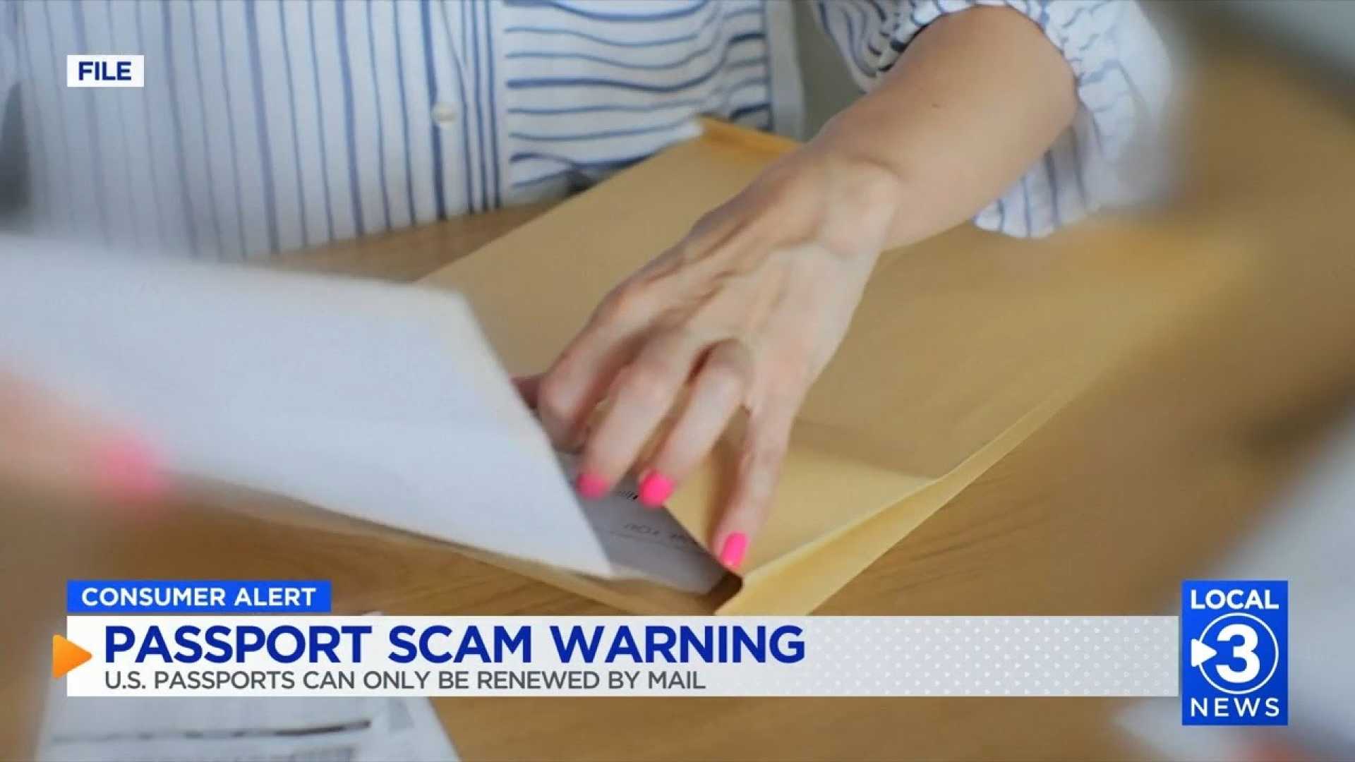 Passport Renewal Scams Warning