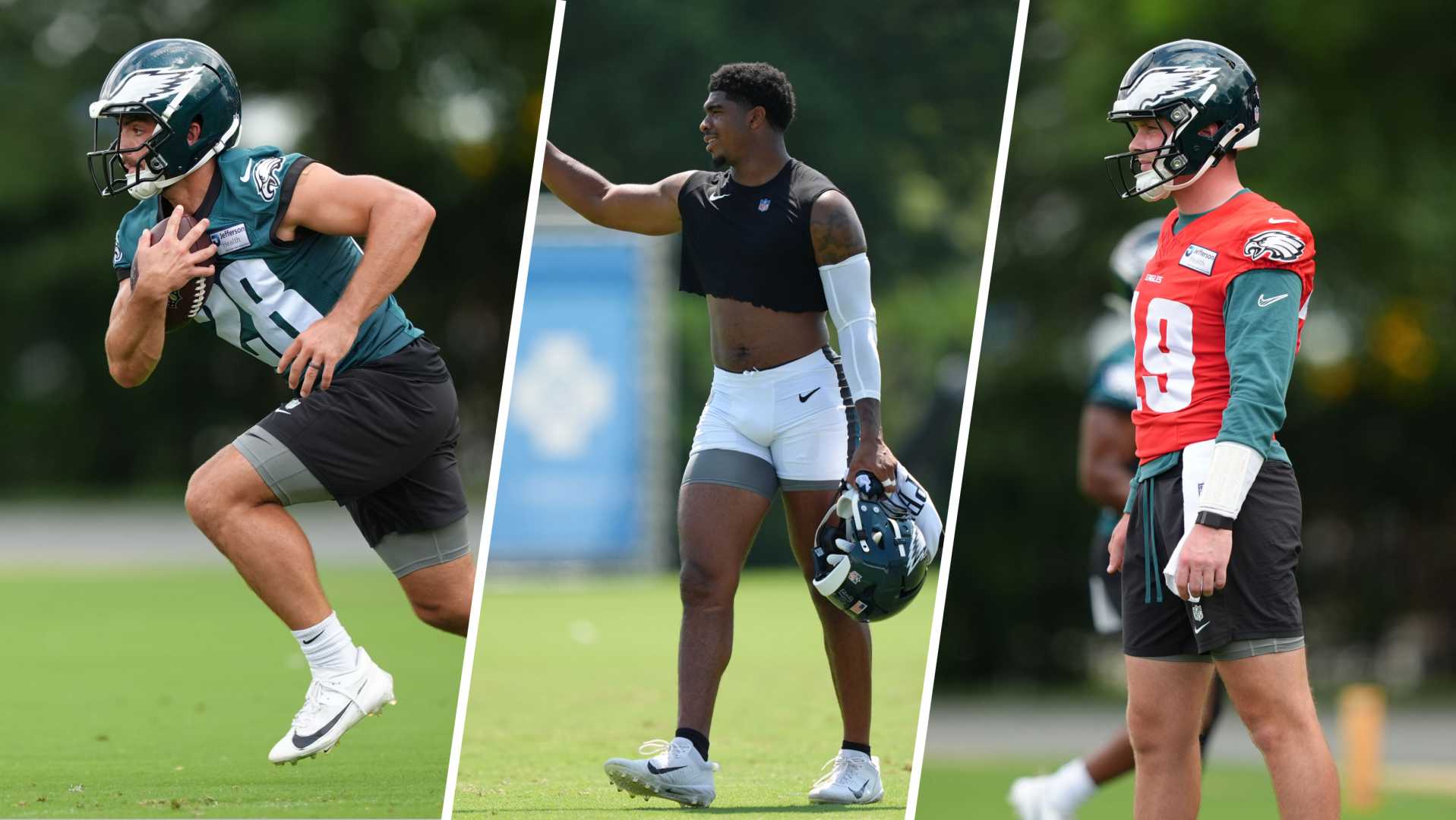 Patrick Johnson Eagles Training Camp