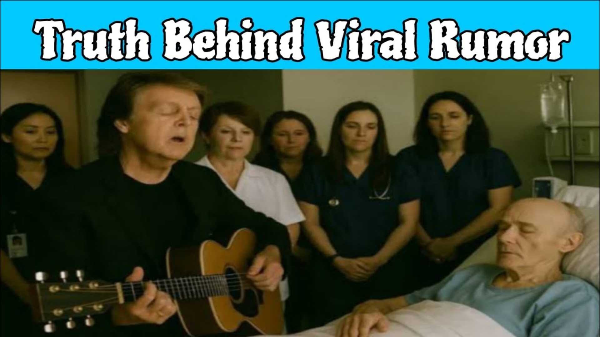 Paul Mccartney Phil Collins Hospital Visit