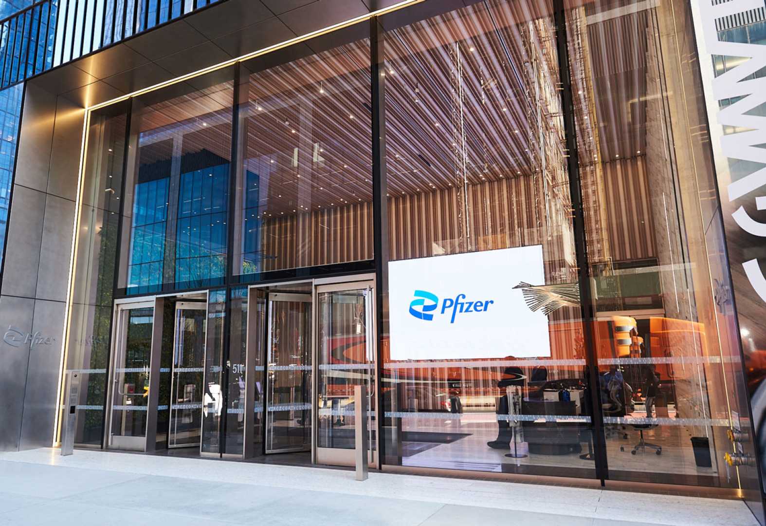 Pfizer Headquarters Building New York City