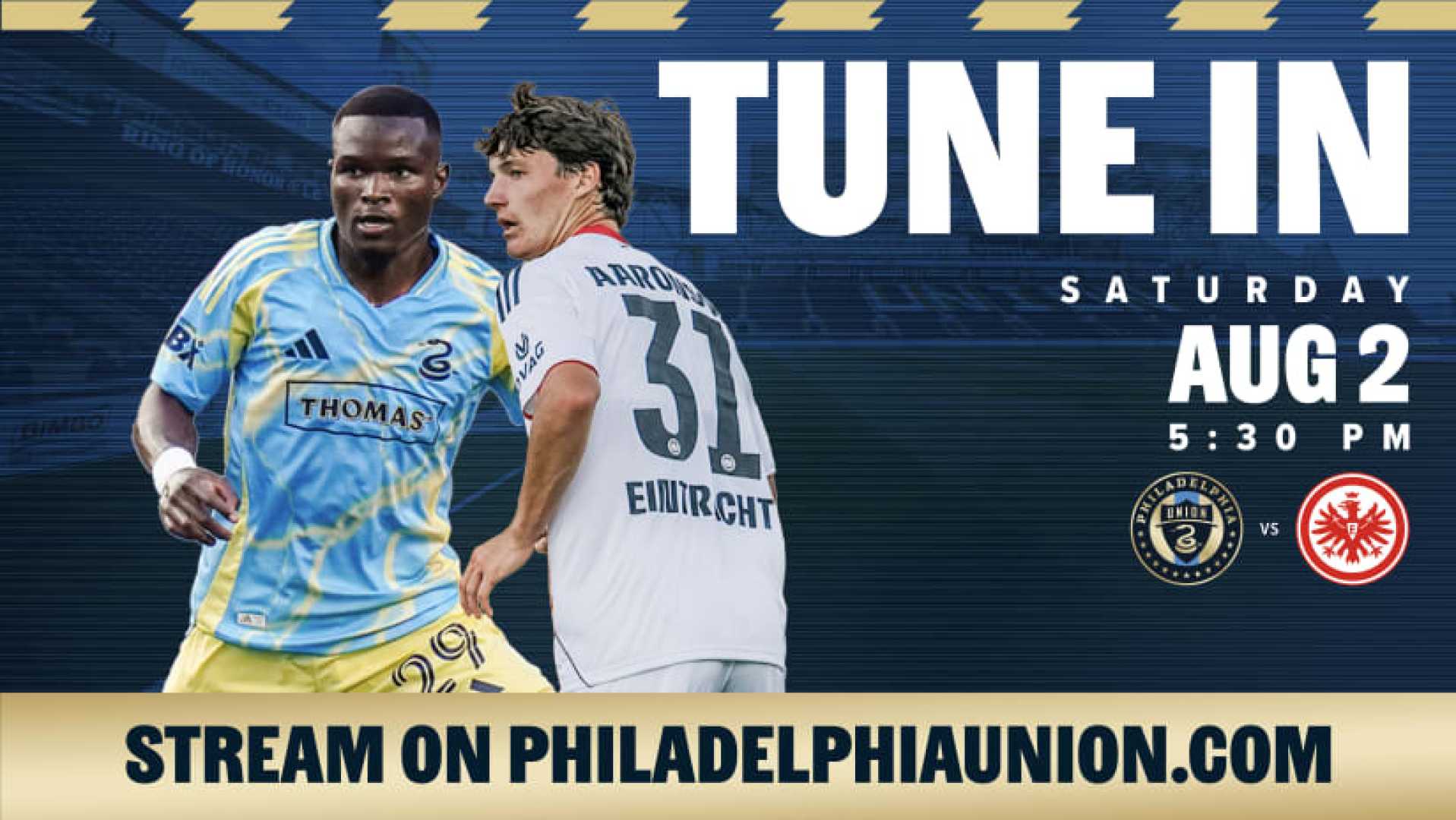 Philadelphia Union Vs Eintracht Frankfurt Match