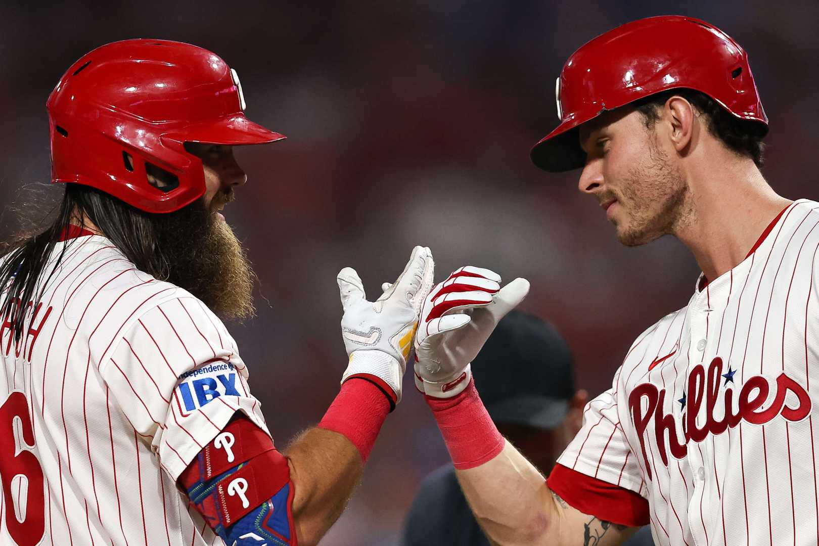 Phillies Outfielders Bader Kepler Marsh
