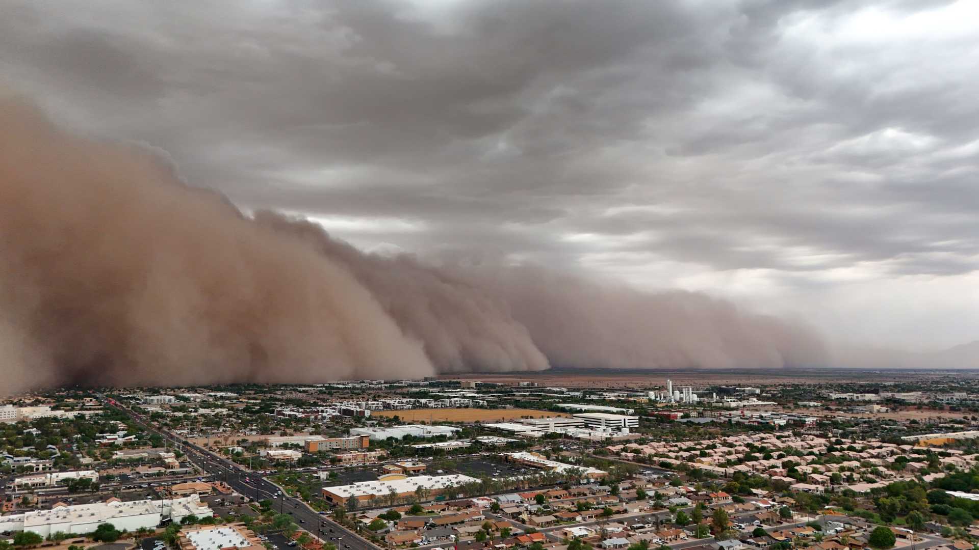 Phoenix Haboob Dust Storm August 2025
