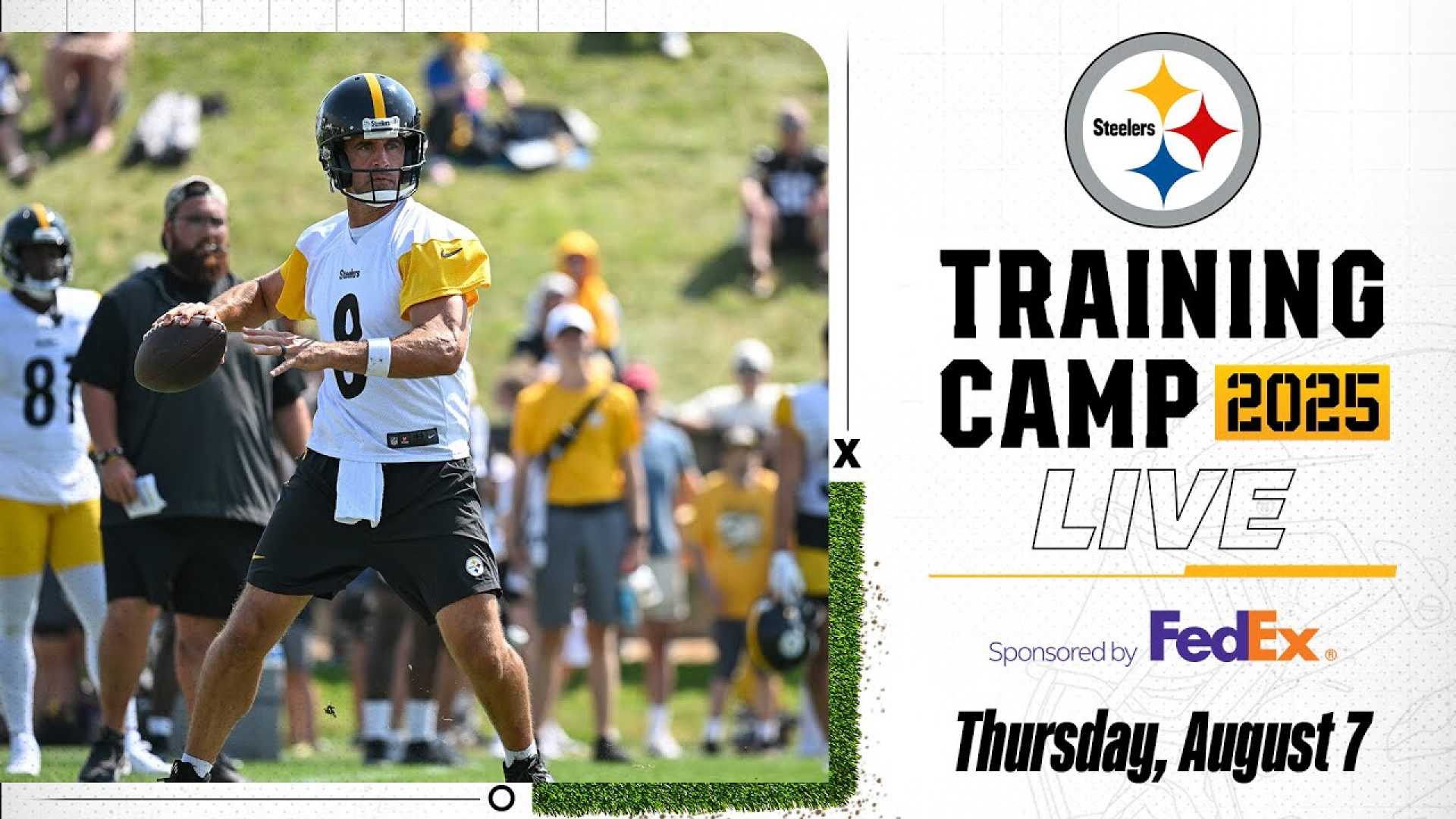 Pittsburgh Steelers Training Camp August 2025