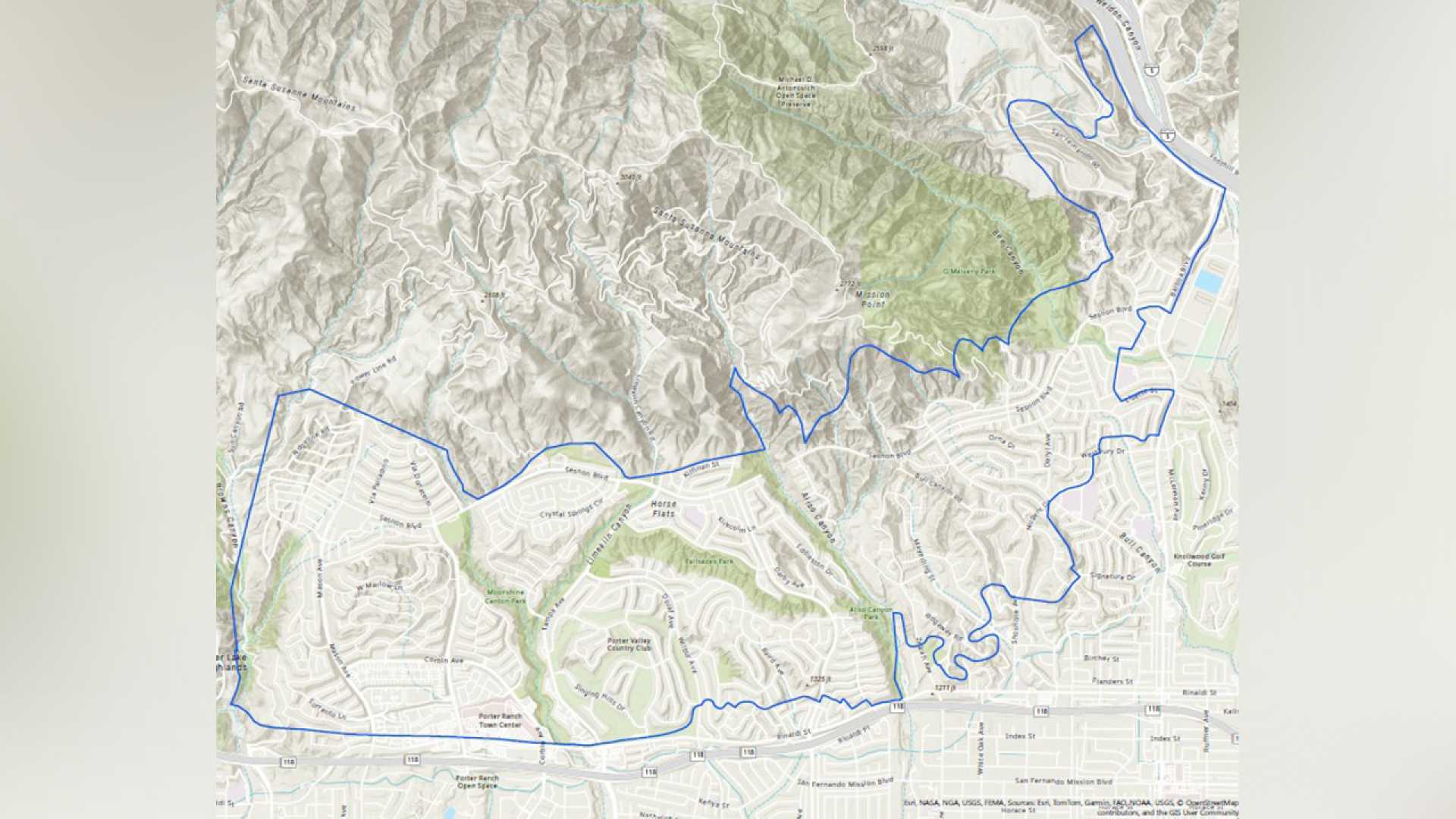 Porter Ranch Granada Hills Water Service Outage