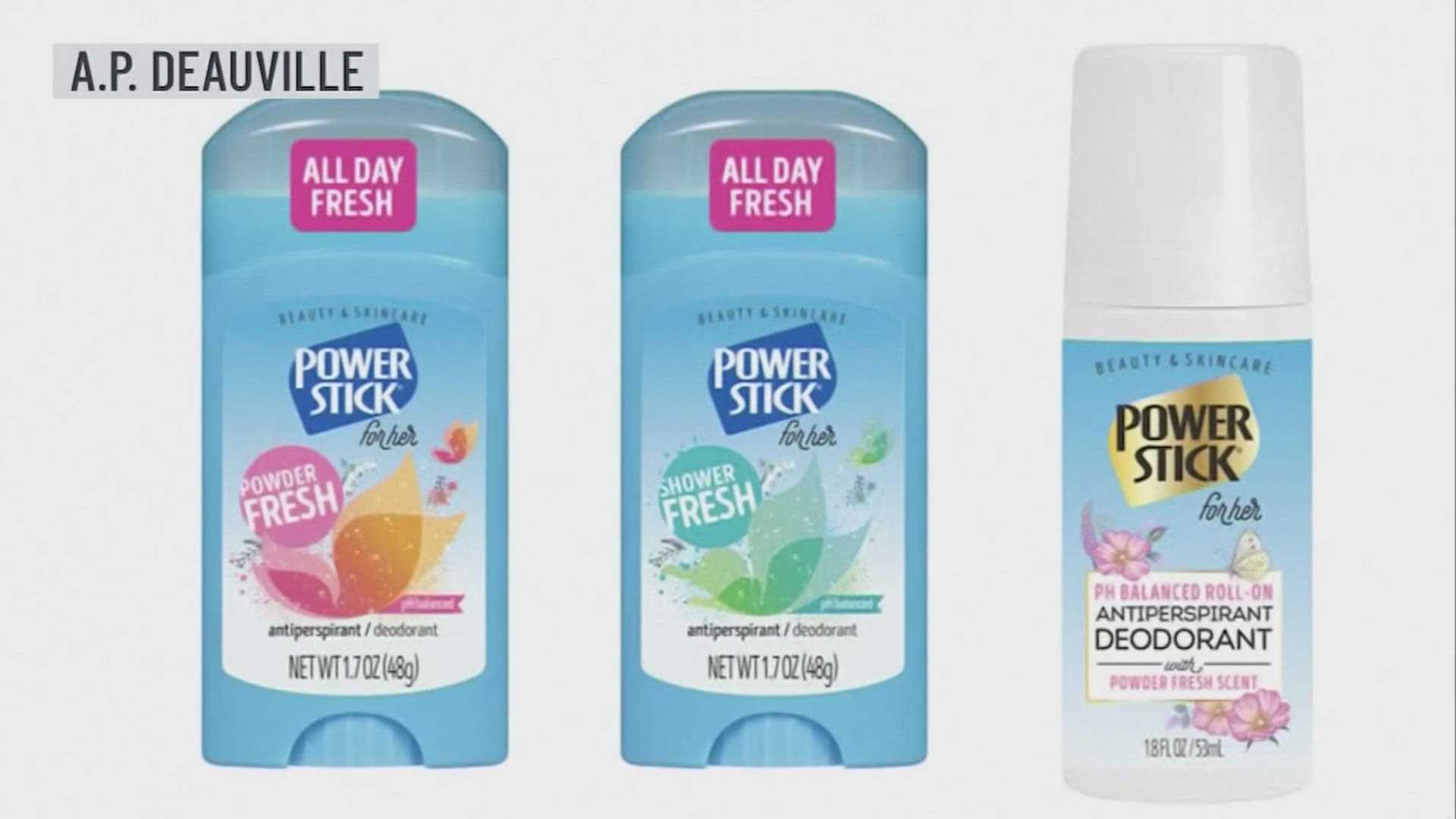 Power Stick Deodorant Recall Fda News