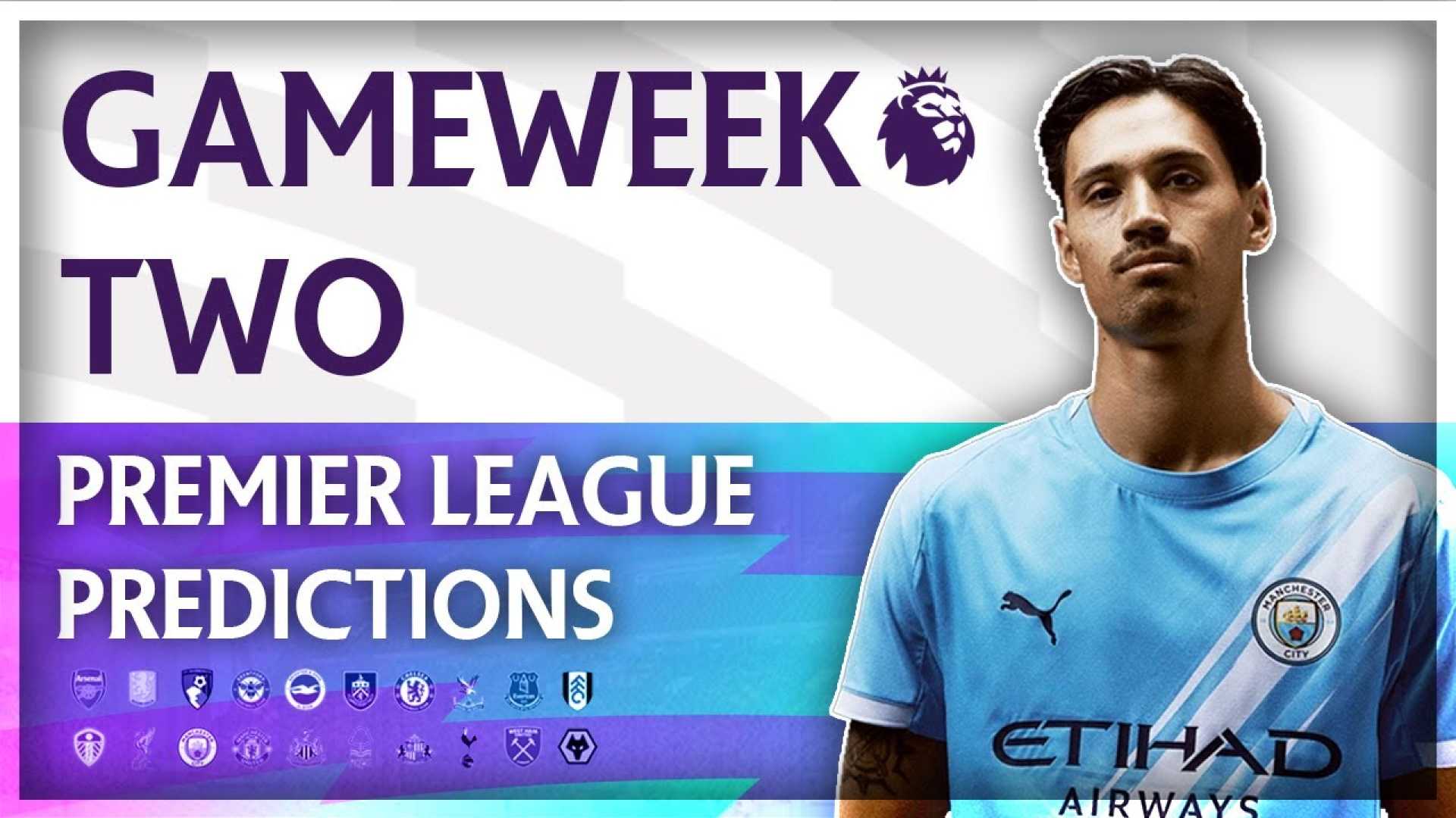 Premier League Predictions Matchday Two